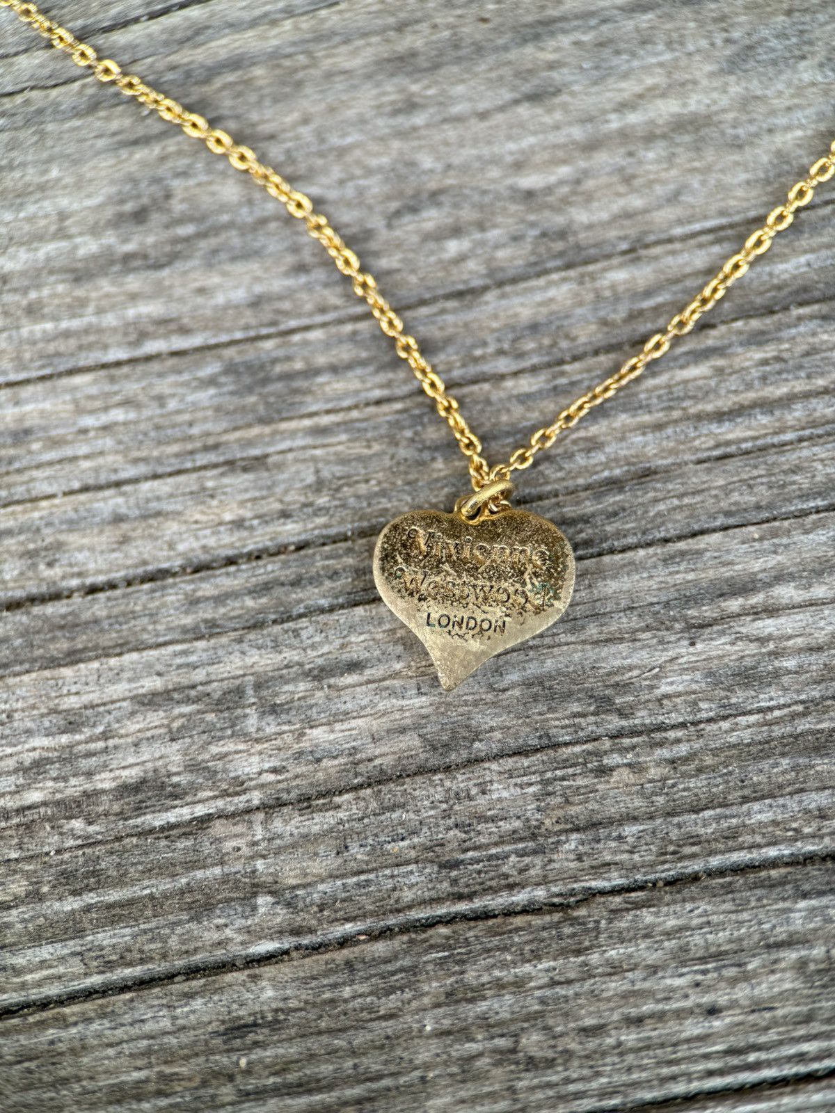 Vivienne Westwood Vivienne Westwood Petra Heart Pendant Necklace In Gold Size ONE SIZE - 6 Thumbnail