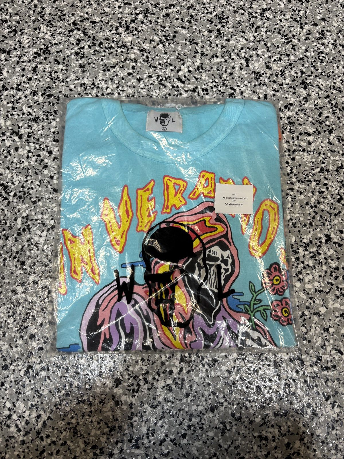Warren Lotas 2022 Warren Lotas Bad Bunny “Un Verano Sin Ti” T-Shirt Sz L Size US L / EU 52-54 / 3 - 4 Thumbnail