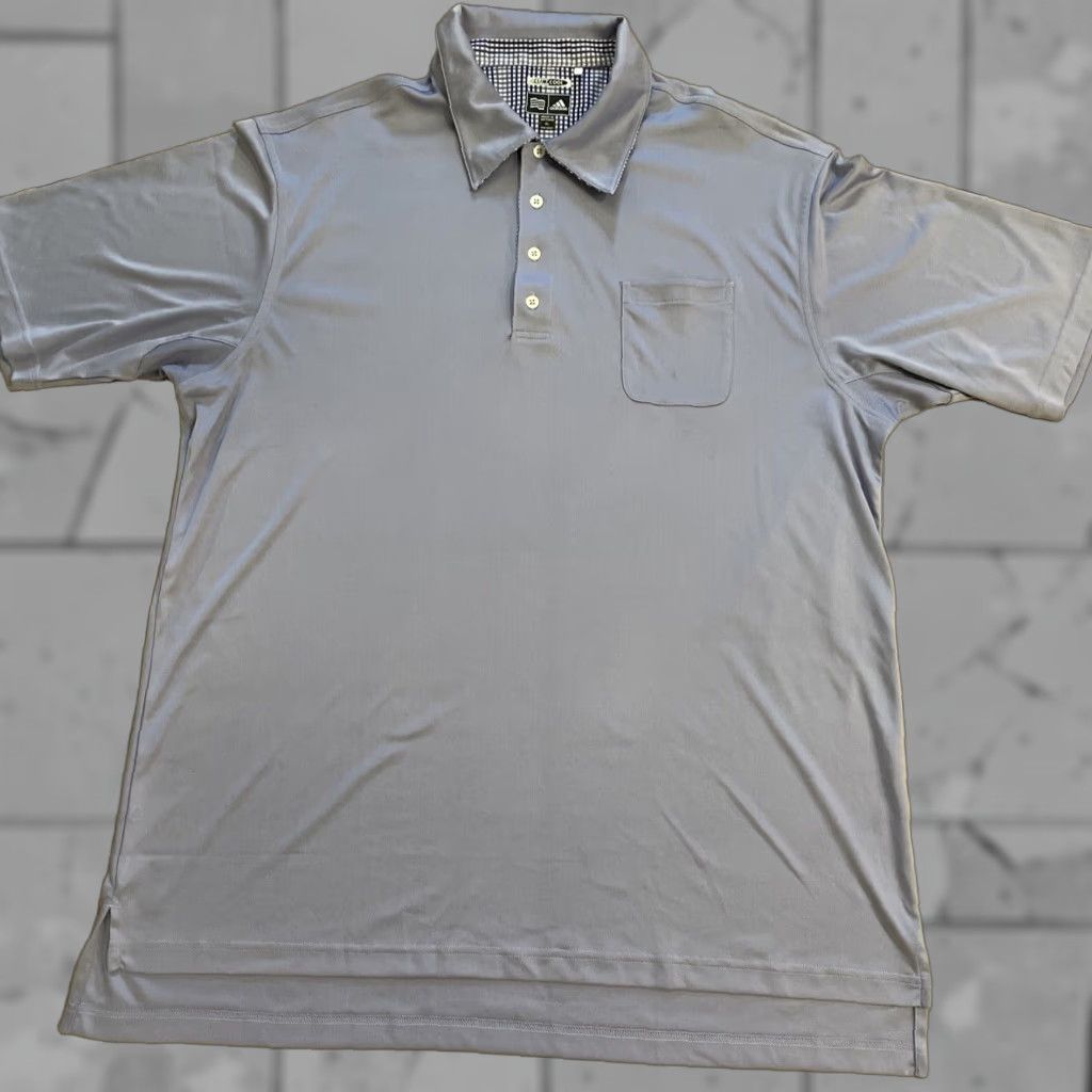 Adidas VINTAGE adidas Golf Polo Shirt Men XL Purple USA Golf Sportswear Size US XL / EU 56 / 4 - 1 Thumbnail