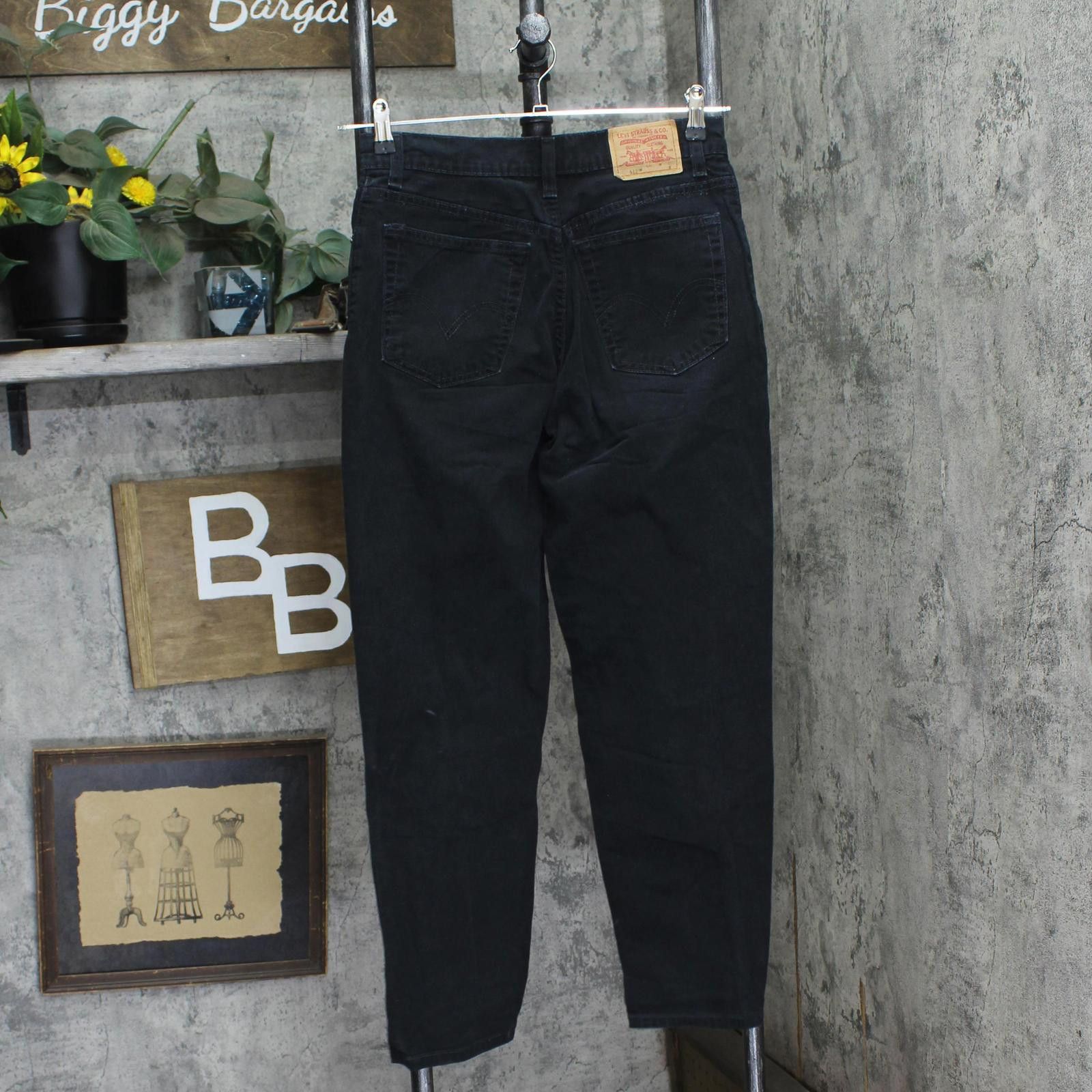 Levi's Levi's Classic Slim Stretch Jeans Black Wash 8 Misses Short Size 30" / US 8 / IT 44 - 2 Thumbnail