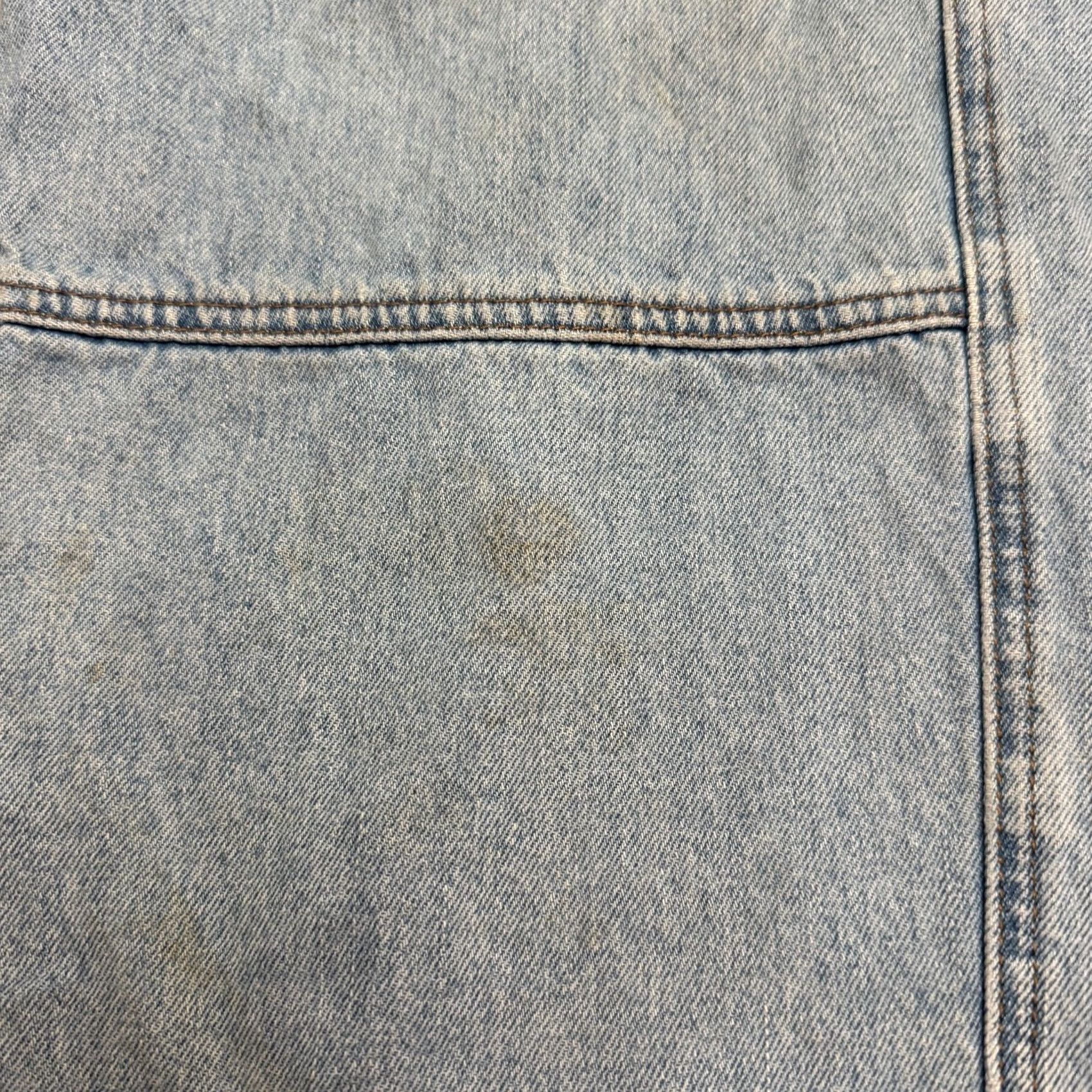 Empyre VINTAGE Empyre Y2K Relaxed Fit Carpenter Denim Jeans Womens 32 Blue Light Wash Straight Streetwear 90s Size 24" / US 00 / IT 34 - 6 Thumbnail