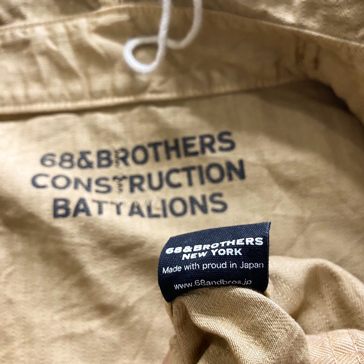If Six Was Nine × Japanese Brand 68 & Brothers Construction Battalions Smoke Jacket Size US L / EU 52-54 / 3 - 9 Thumbnail