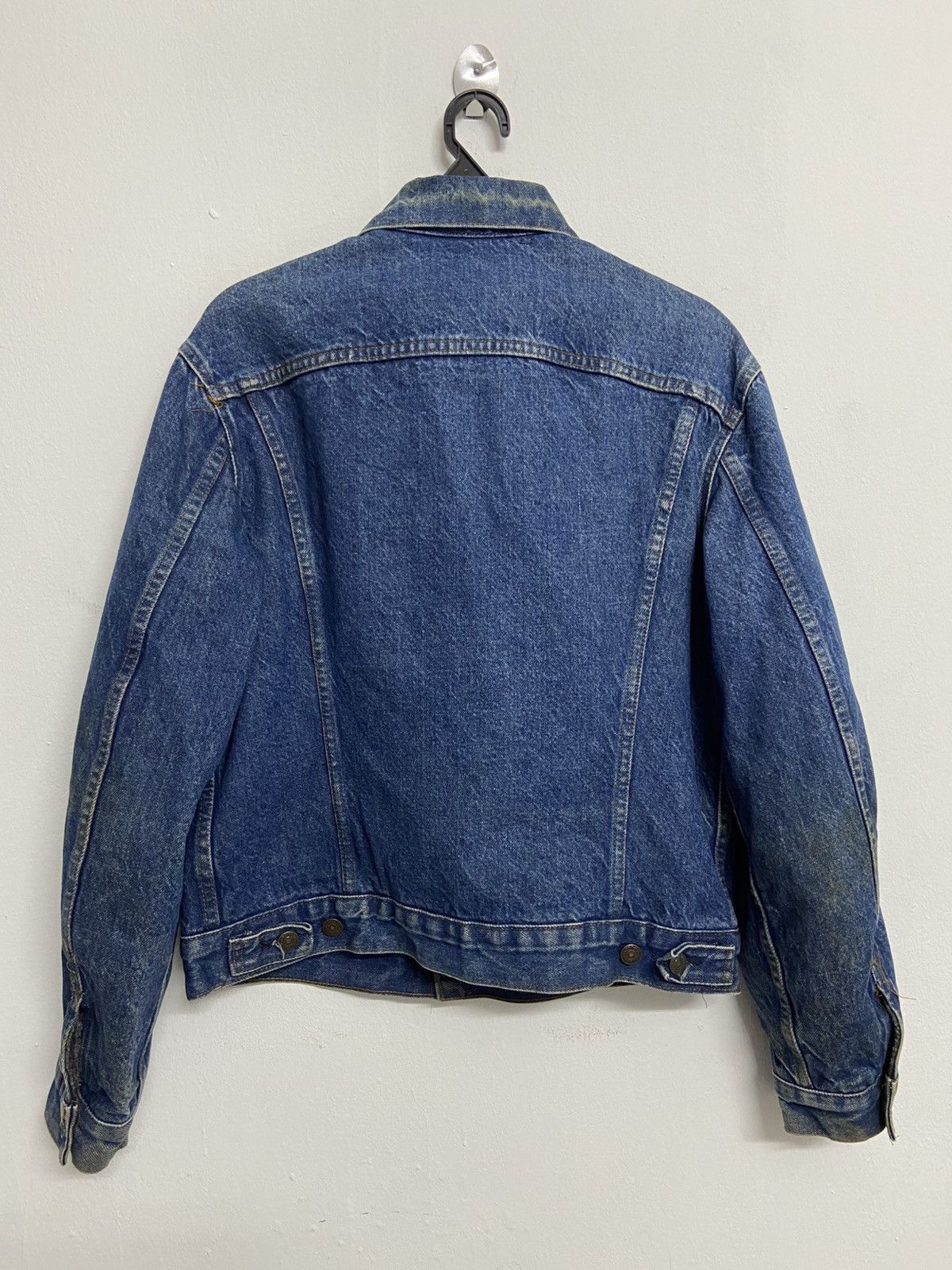 Levi's Vintage 70s Levi’s Denim Blanket Lined Jacket Trucker 70505 Size US M / EU 48-50 / 2 - 8 Thumbnail