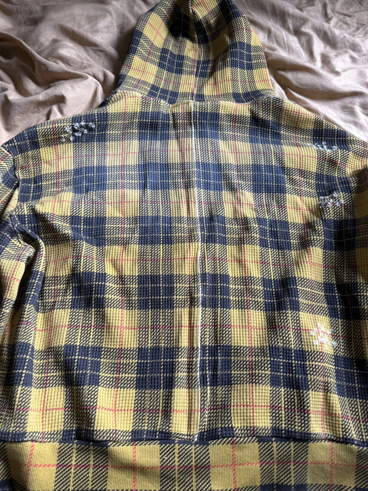 トップス XWORE / TARTAN YELLOW PLAID ZIP HOODIE Xwore | Tartan Yellow Plaid | Hoodies | Complex Shop