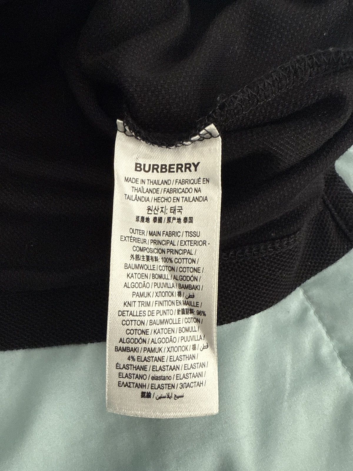 Burberry Burberry TB Logo Polo Black Shirt Size US M / EU 48-50 / 2 - 7 Thumbnail