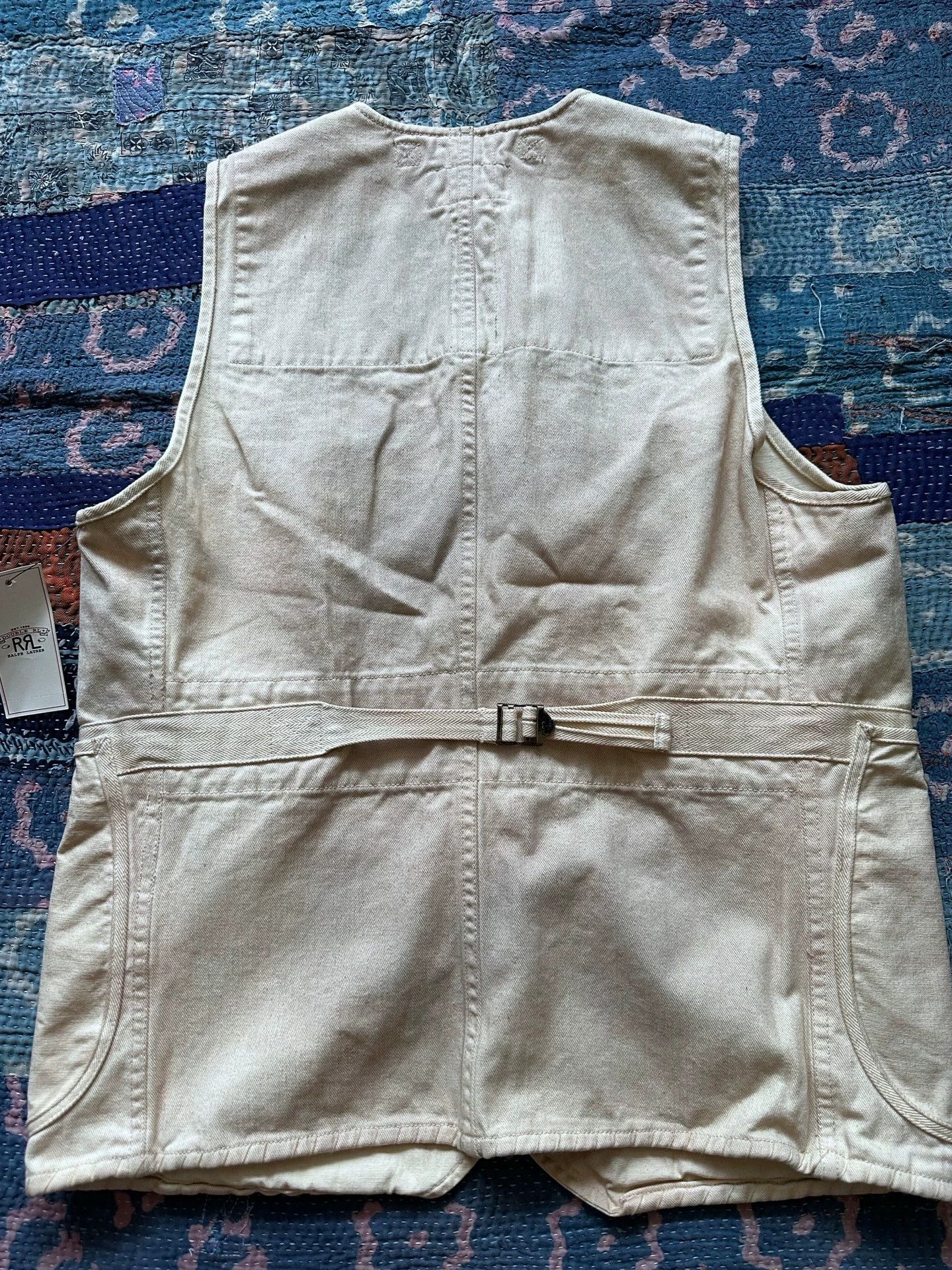 RRL Ralph Lauren RRL Heavily Distressed Hunting Vest New w/ Tags S Size US S / EU 44-46 / 1 - 2 Thumbnail