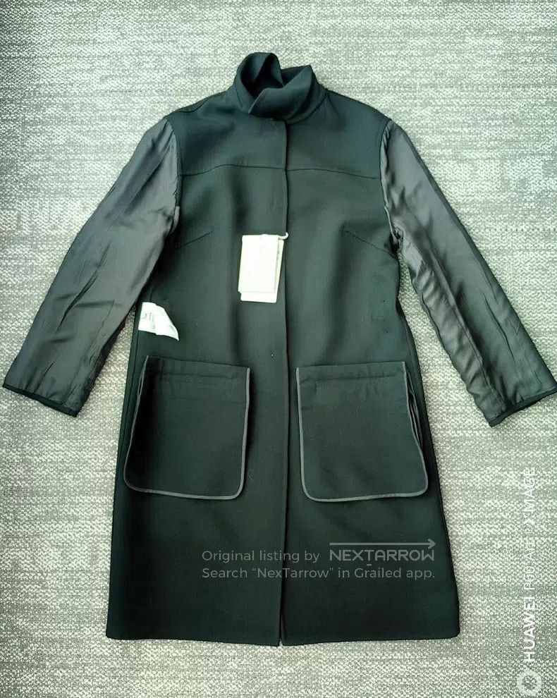 Valentino Valentino Black reversible wool trench coat Size S / US 4 / IT 40 - 6 Thumbnail