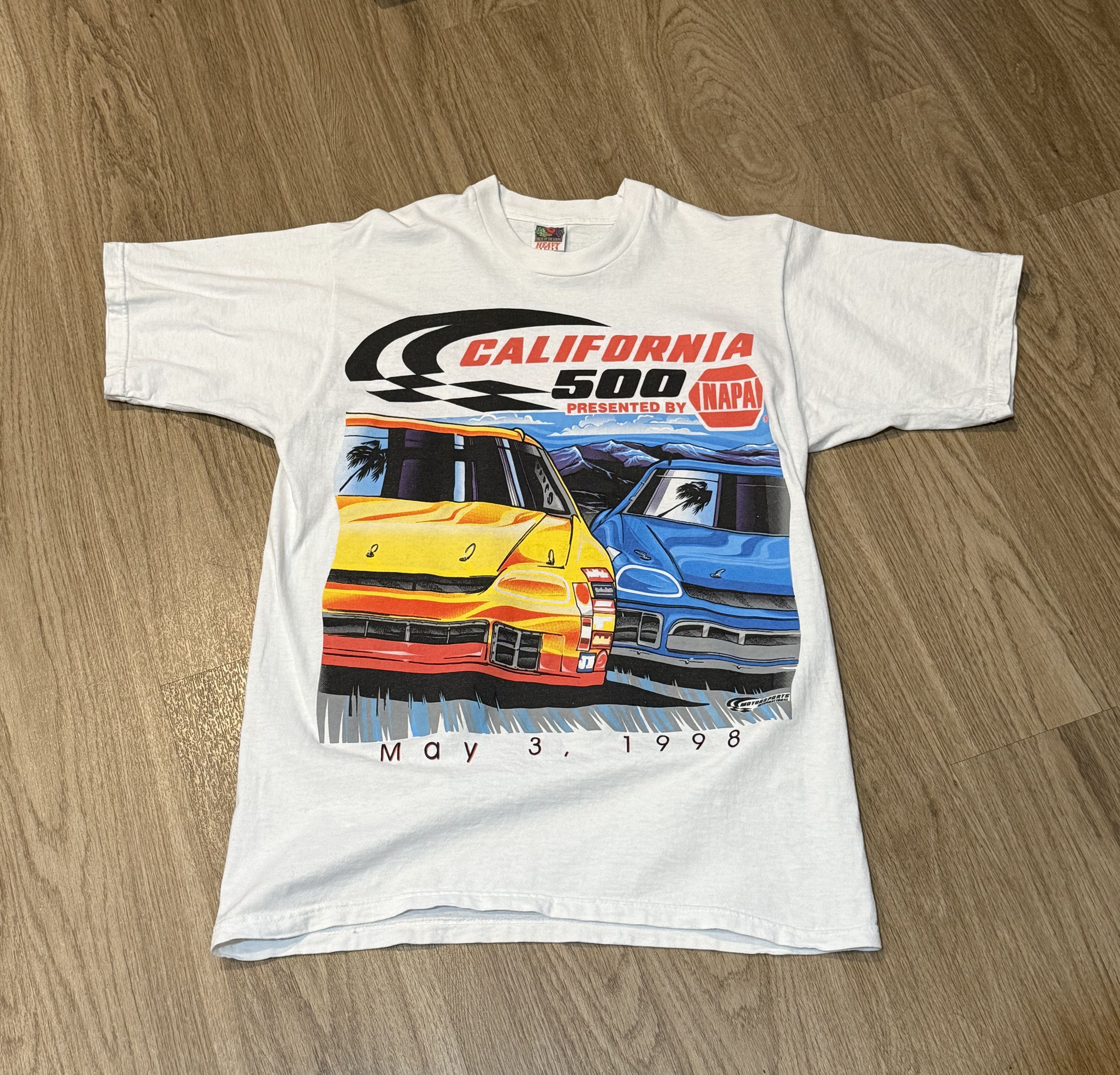 Fruit Of The Loom × NASCAR × Vintage Vintage NASCAR Racing T-Shirt Size US L / EU 52-54 / 3 - 1 Thumbnail