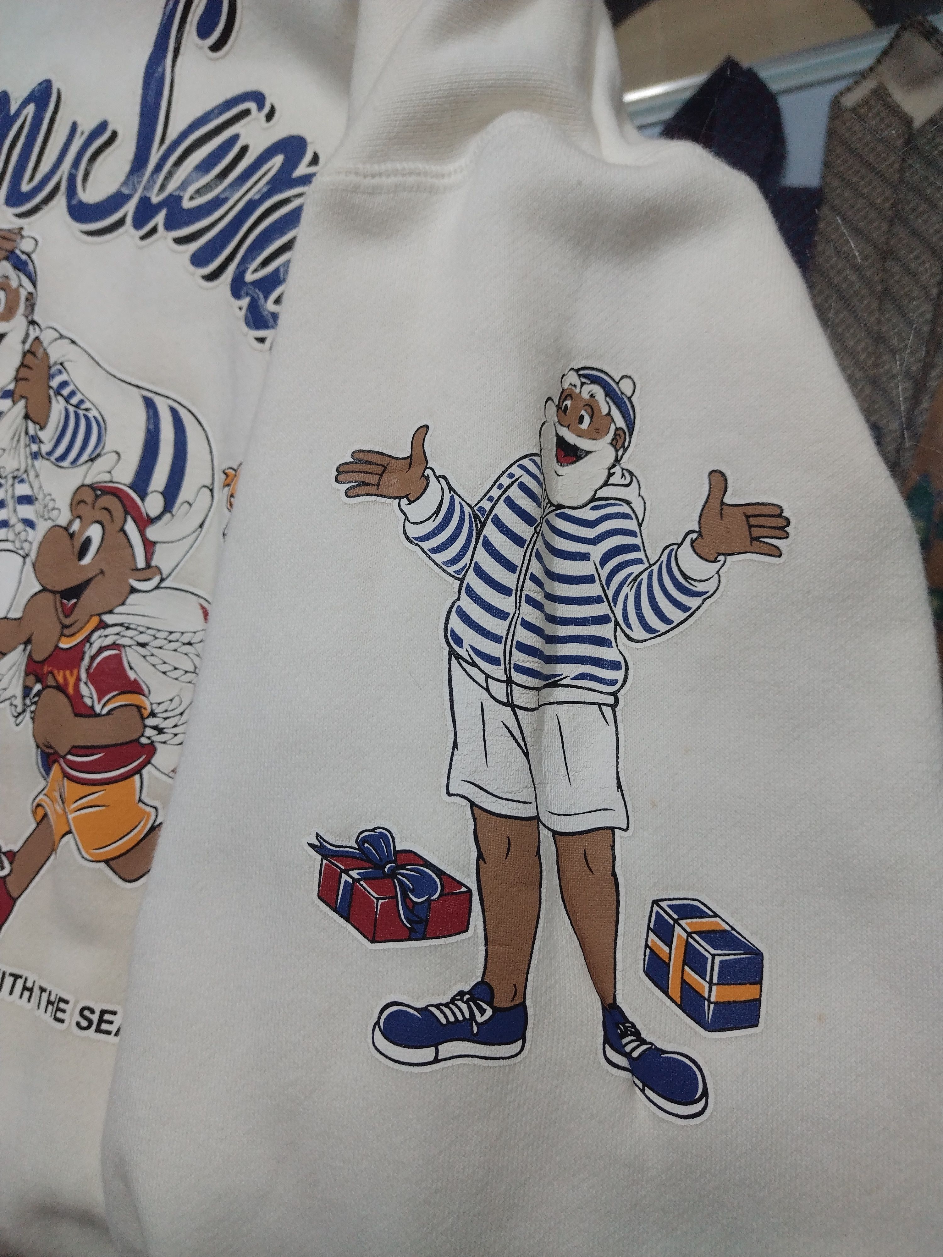 Captain Santors × If Six Was Nine × Vintage Rare Captain Santa Quadruplicate Printed Series Sweatshirt Size US M / EU 48-50 / 2 - 21 Thumbnail