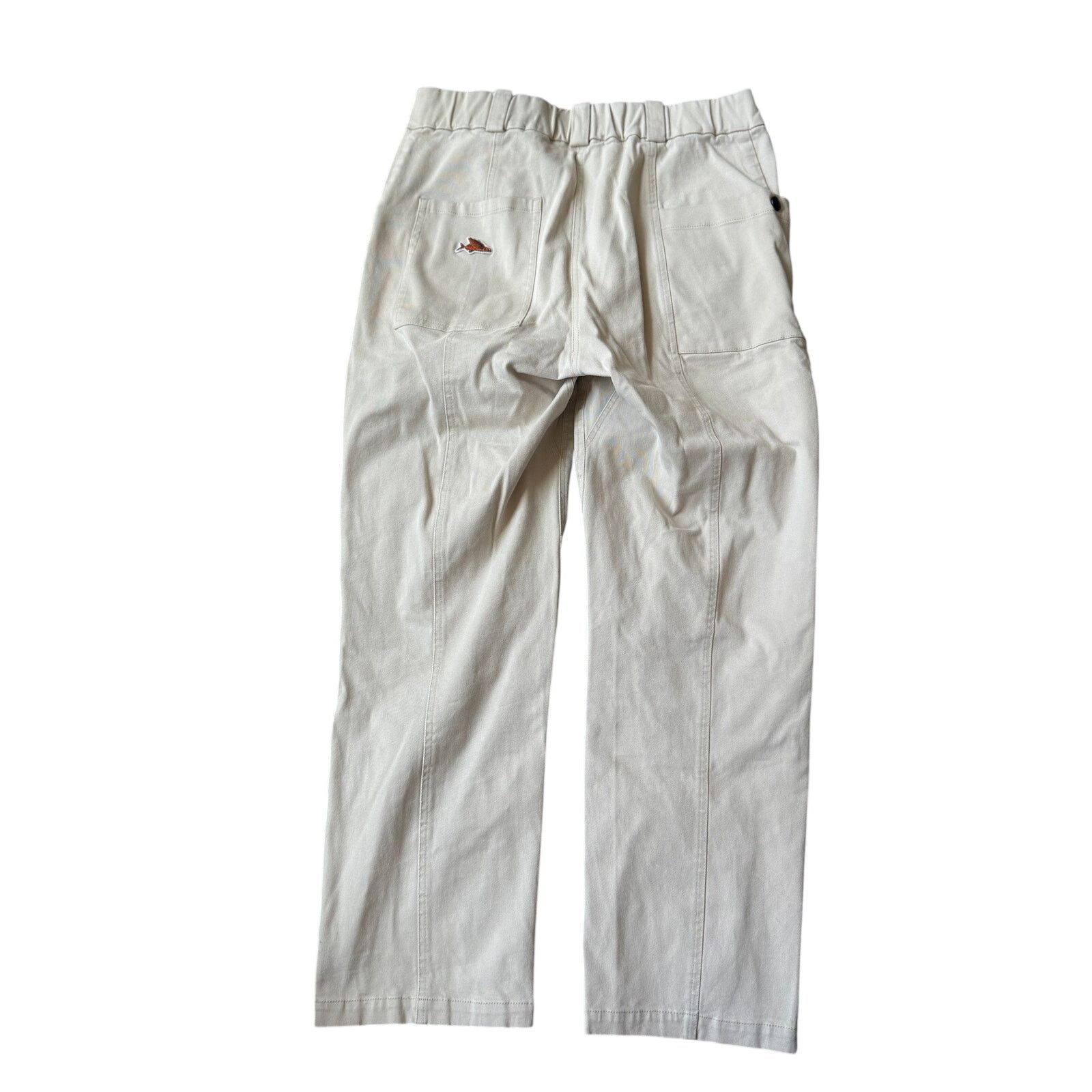 Cafe du Cycliste Cafe du Cycliste Heloise Pants Cream Cotton Twill Size M Size US 32 / EU 48 - 2 Thumbnail