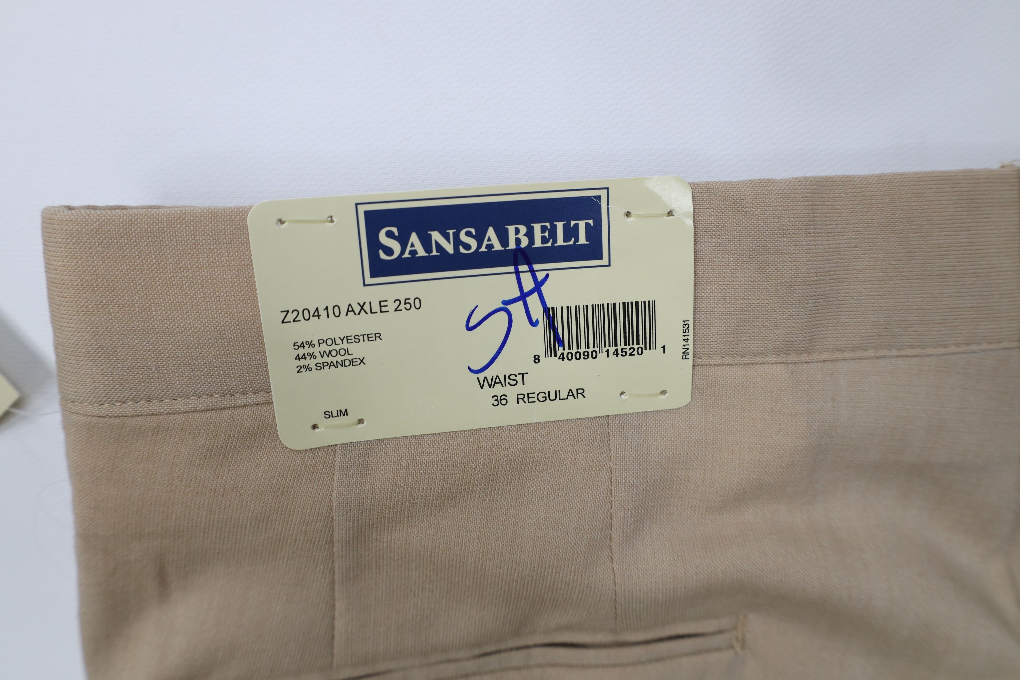 Vintage Deadstock Vintage Y2K Streetwear Wool Blend Knit Chino Pants Size US 36 / EU 52 - 13 Thumbnail
