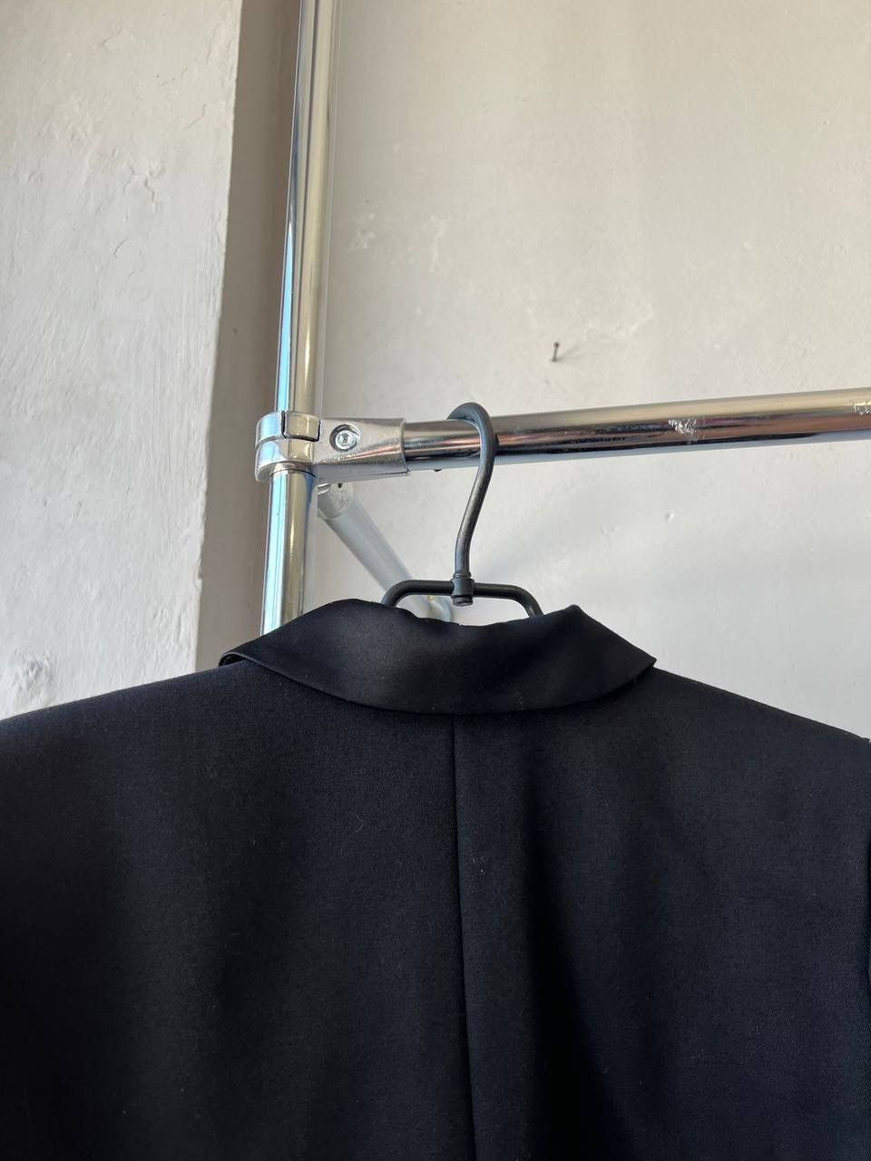 Yves Saint Laurent YVES SAINT LAURENT VARIATION BLACK WOOL RARE TUXEDO BLAZER M Size M / US 6-8 / IT 42-44 - 10 Thumbnail