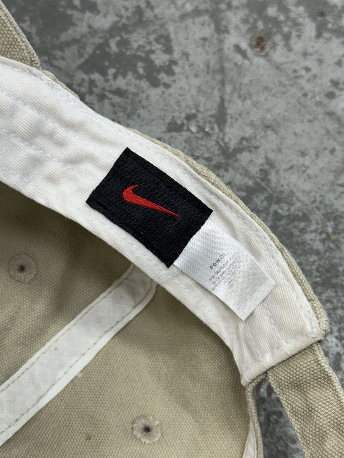Nike Nike Blue Vintage Cap Hat Size ONE SIZE - 6 Thumbnail