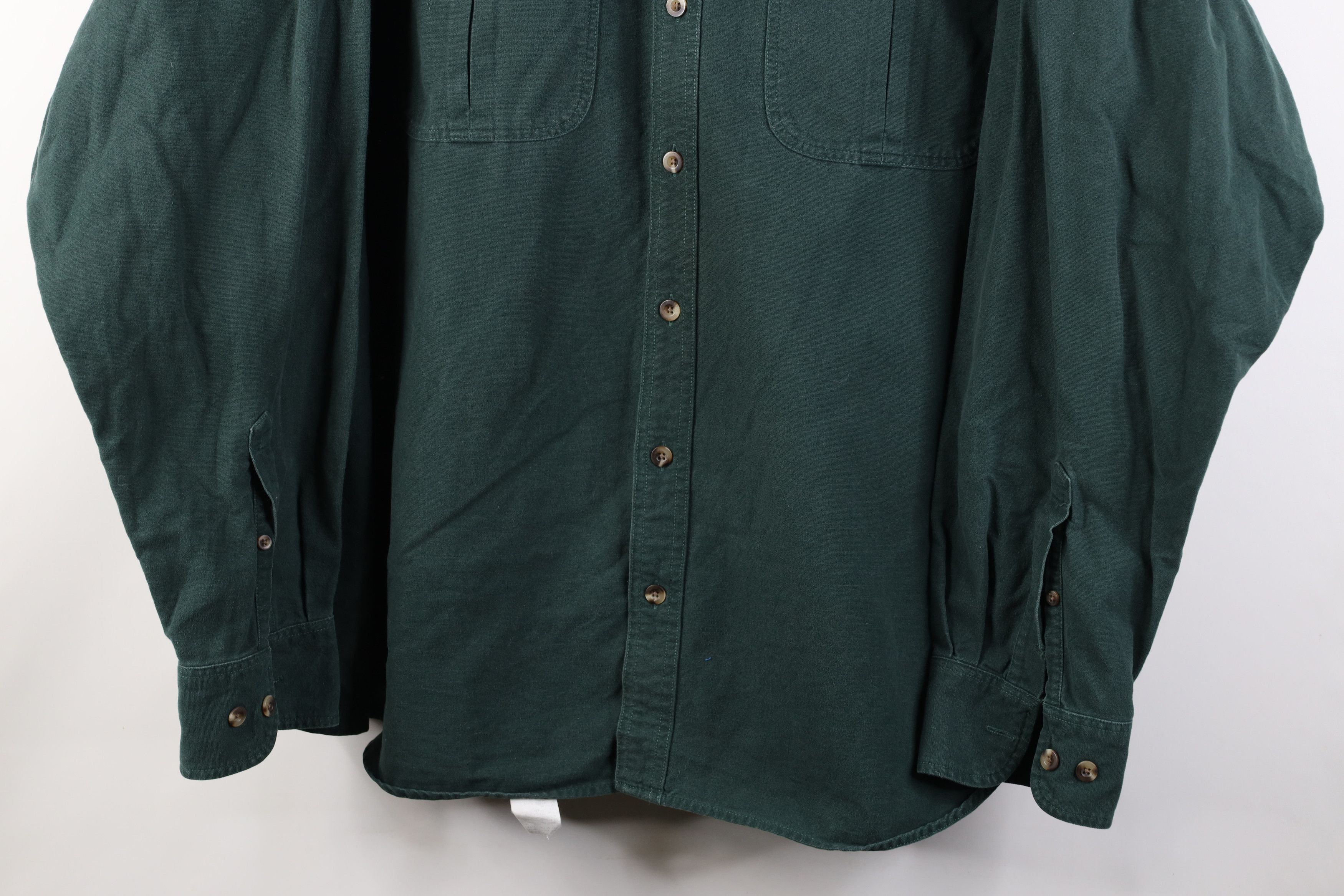 Cabelas Vintage 90s Cabelas Deerskin Chamois Cloth Button Shirt Size US XXL / EU 58 / 5 - 3 Thumbnail
