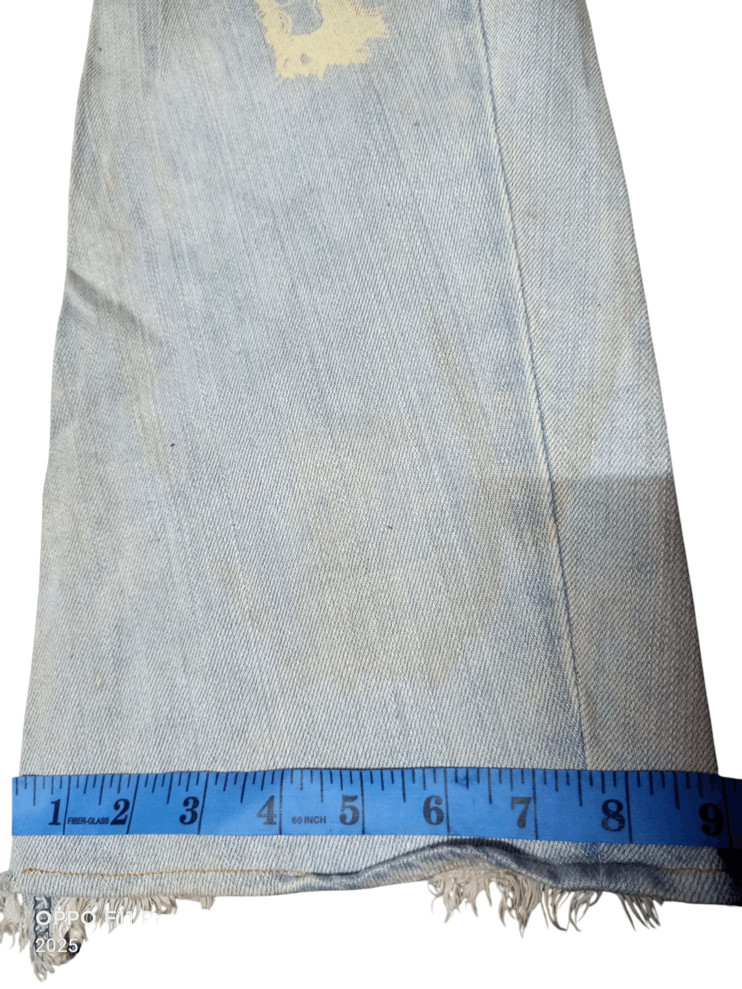 If Six Was Nine × Le Grande Bleu (L.G.B.) × Levi's Vintage Levis' Red '2001 Flare Denim Low Rise Single Poket Size US 30 / EU 46 - 22 Thumbnail