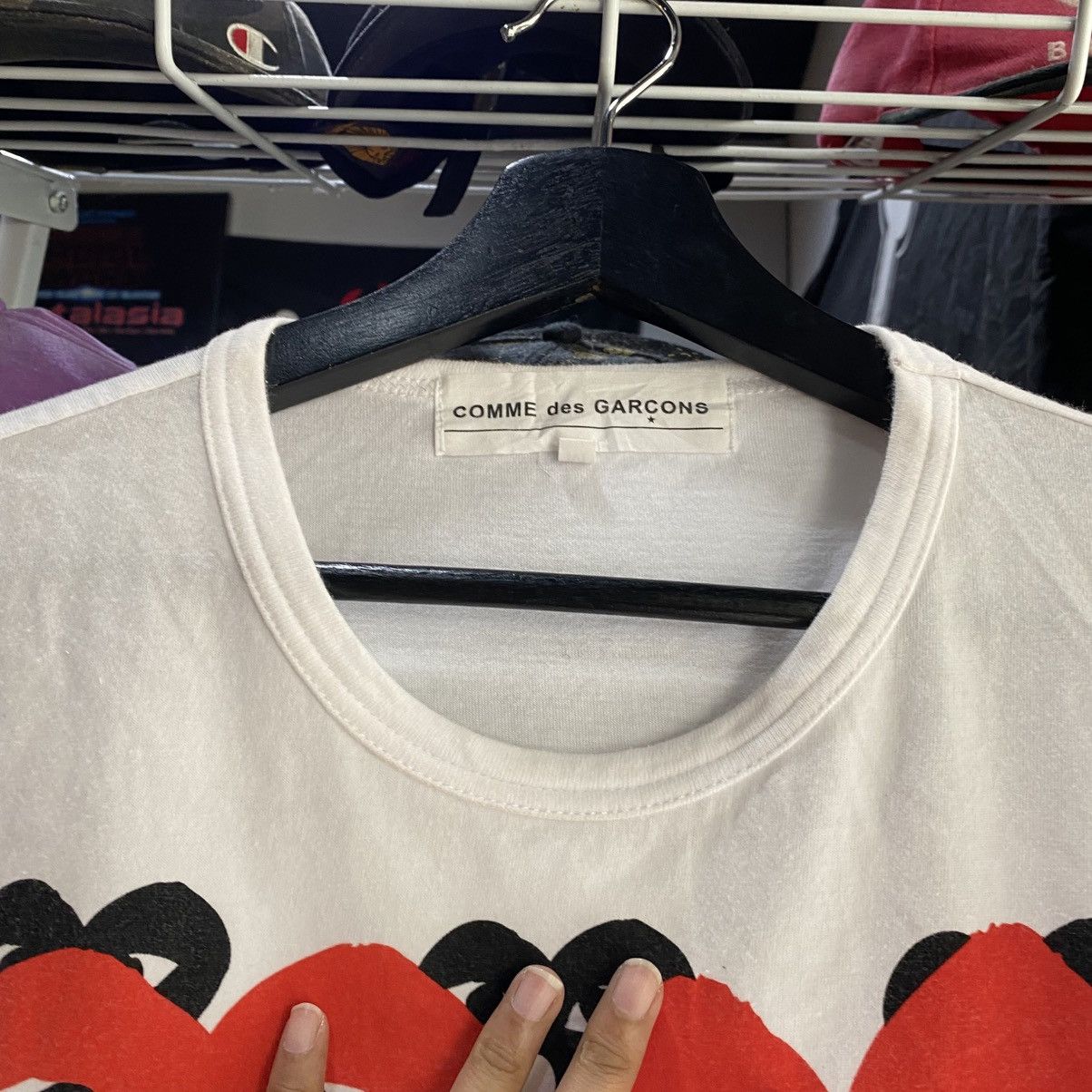 Comme des Garcons VINTAGE COMME DES GARCONS HOLIDAY EMOJI TEE VERY RARE Size US XS / EU 42 / 0 - 7 Thumbnail