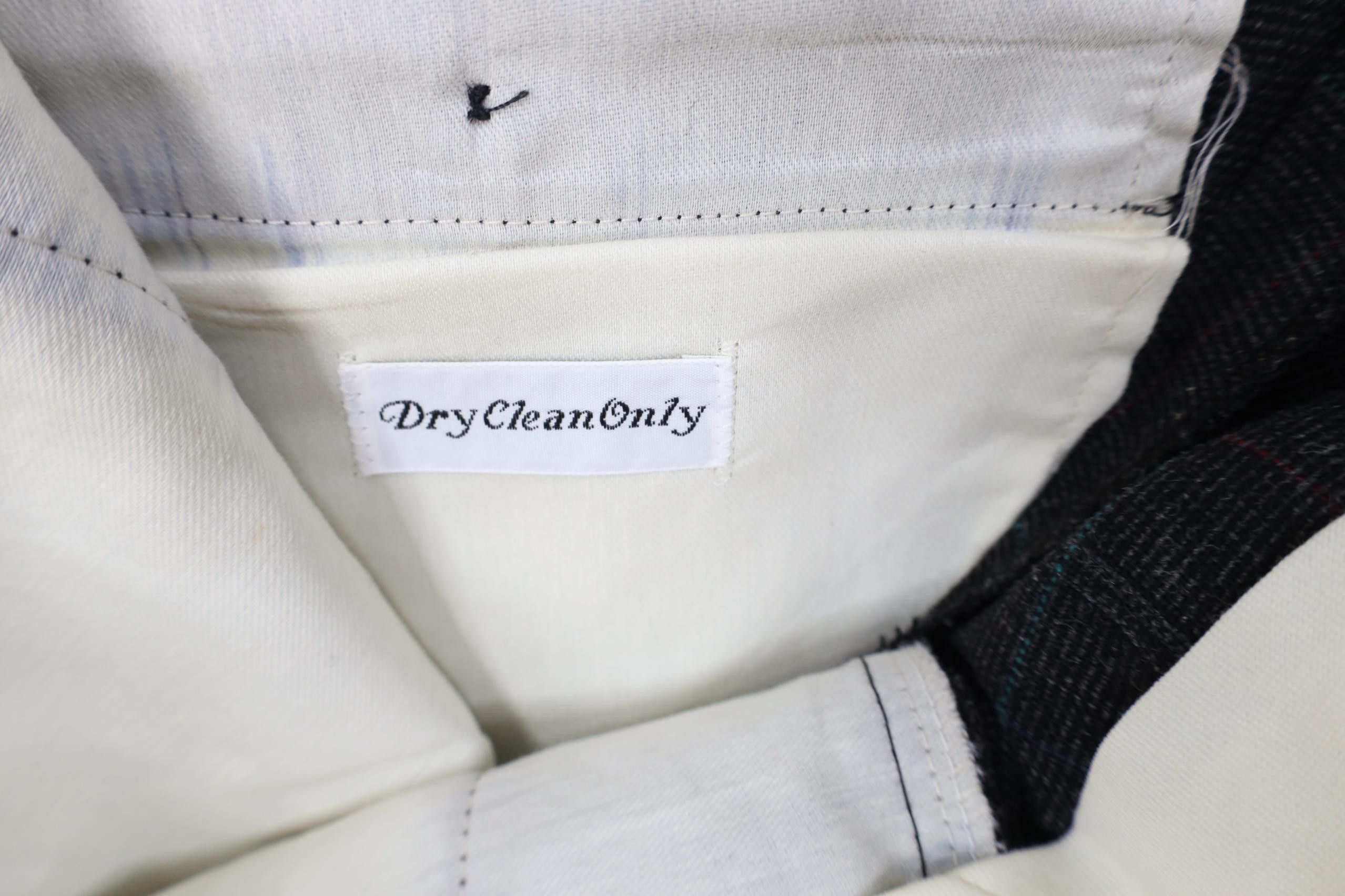 Vintage Vintage 90s Streetwear Tweed Knit Chino Pants Trousers Plaid Size US 32 / EU 48 - 8 Thumbnail