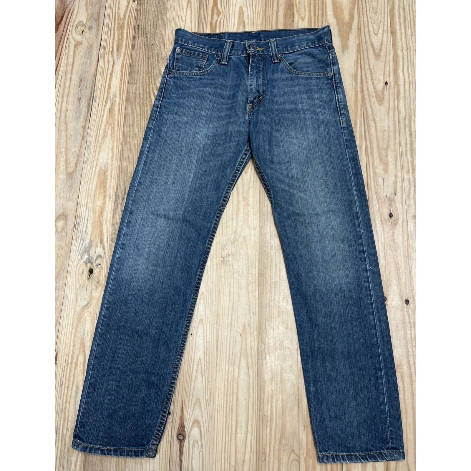 Levi's Vintage Levi's Slim Taper Denim Jeans 30x30 Med-Wash Red Tab Size US 30 / EU 46 - 1 Thumbnail