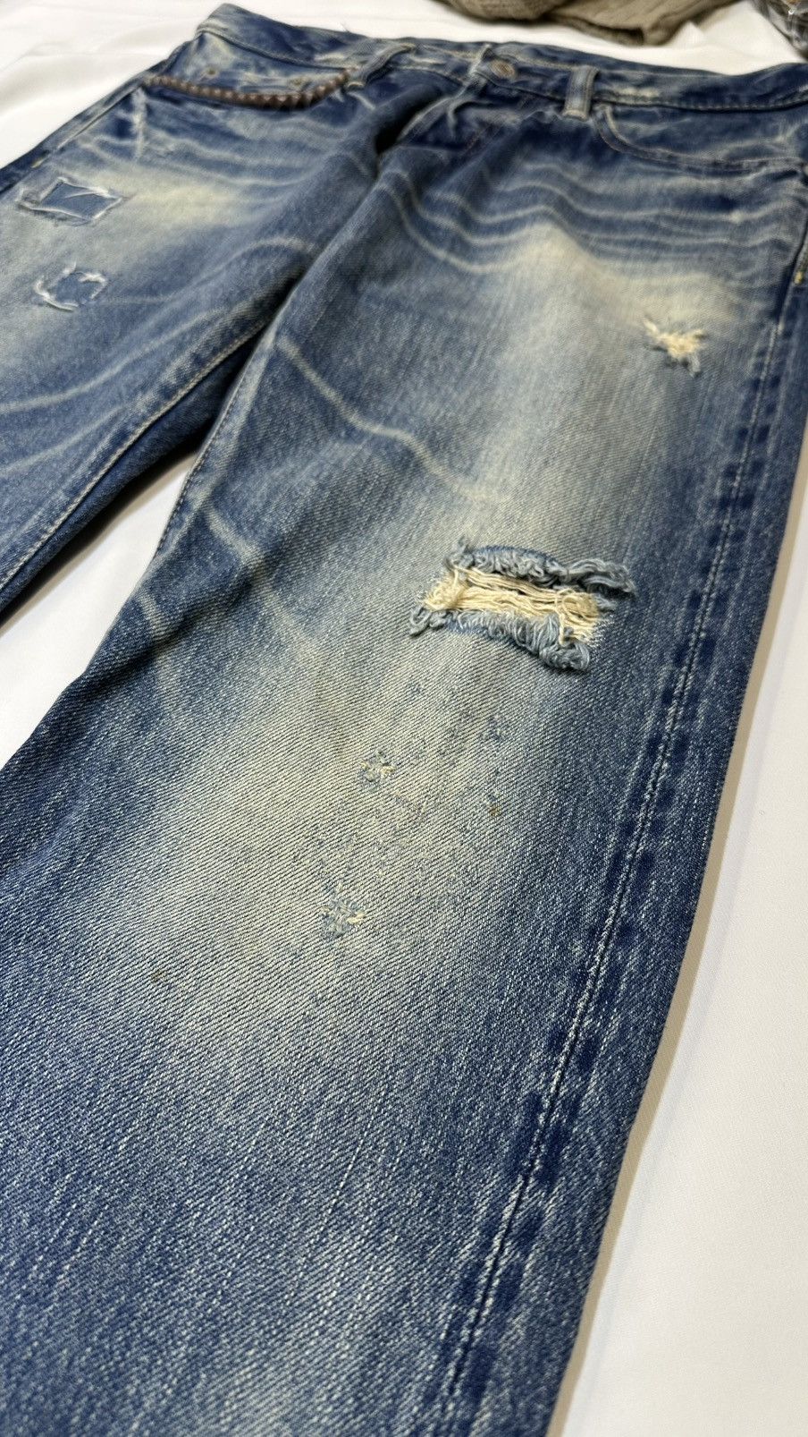 Hysteric Glamour 1990s Hysteric Glamour Selvedge Redline Jeans Size 30" / US 8 / IT 44 - 17 Thumbnail