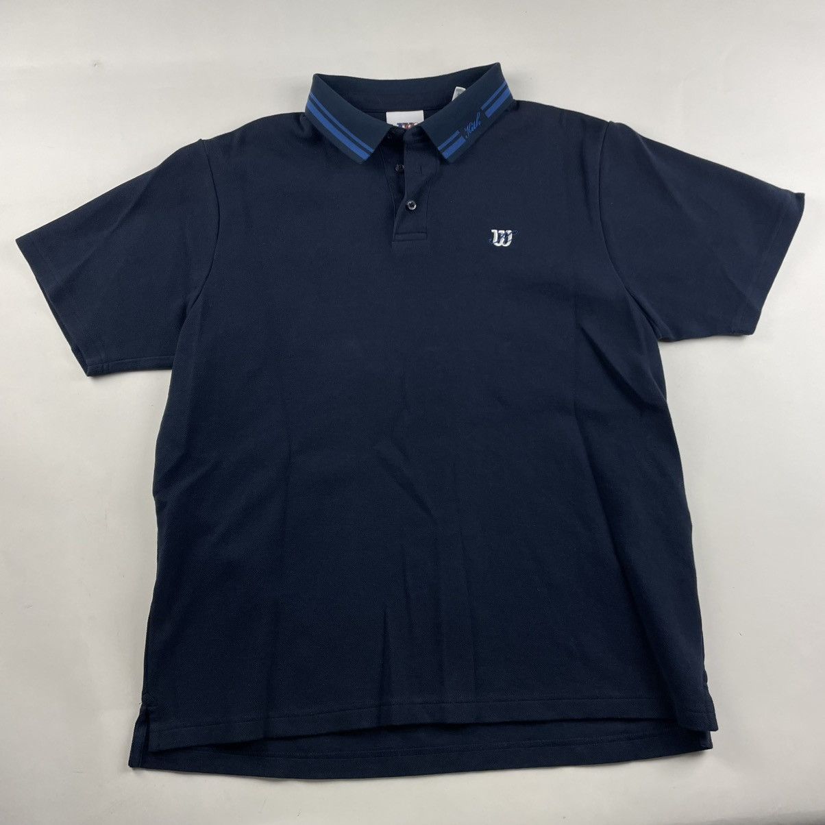Kith × Wilson Kith x Wilson Cotton Pique Polo Shirt Racquet Crew SS Tennis Size US M / EU 48-50 / 2 - 2 Thumbnail