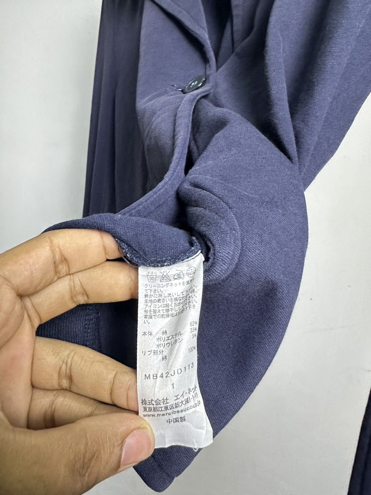 Issey Miyake Mercibeaucoup Fluffy Collar Jacket Size US M / EU 48-50 / 2 - 5 Thumbnail