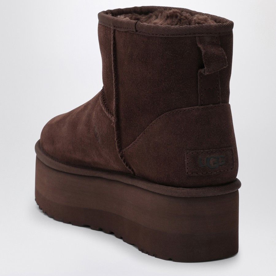 Ugg o1d2blof1024 Classic Mini Boot With Platform in Brown Size US 9 / IT 39 - 4 Thumbnail