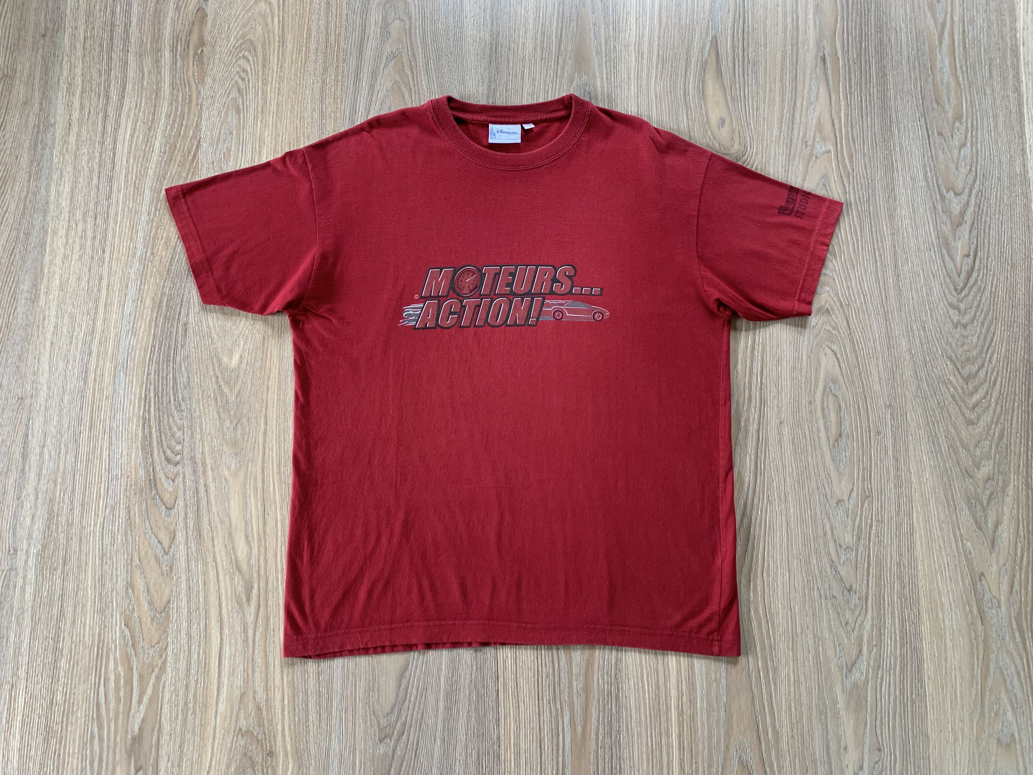 Disney × Vintage Vintage Moteurs Action Walt Disney Studios T Shirt Size US L / EU 52-54 / 3 - 8 Thumbnail