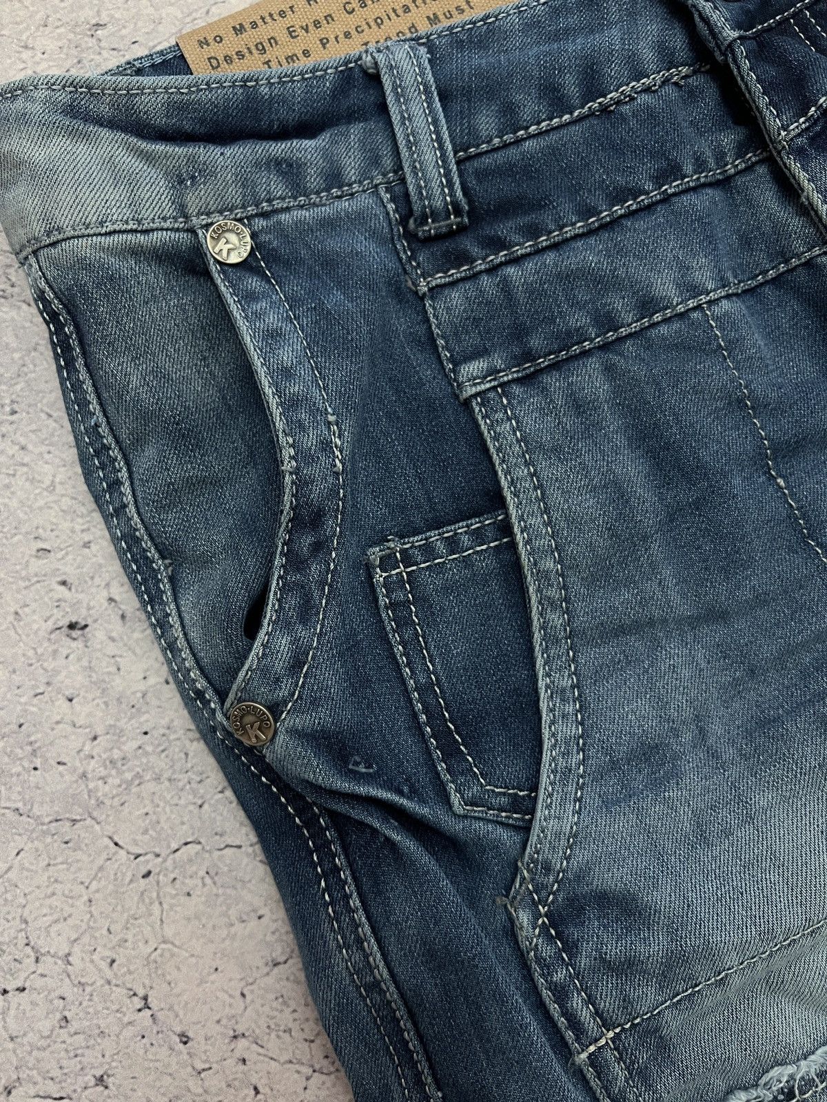Other DISTRESSED DENIM VINTAGE PANTS FADED DIRTY CRASHED OPIUM Size US 30 / EU 46 - 11 Thumbnail