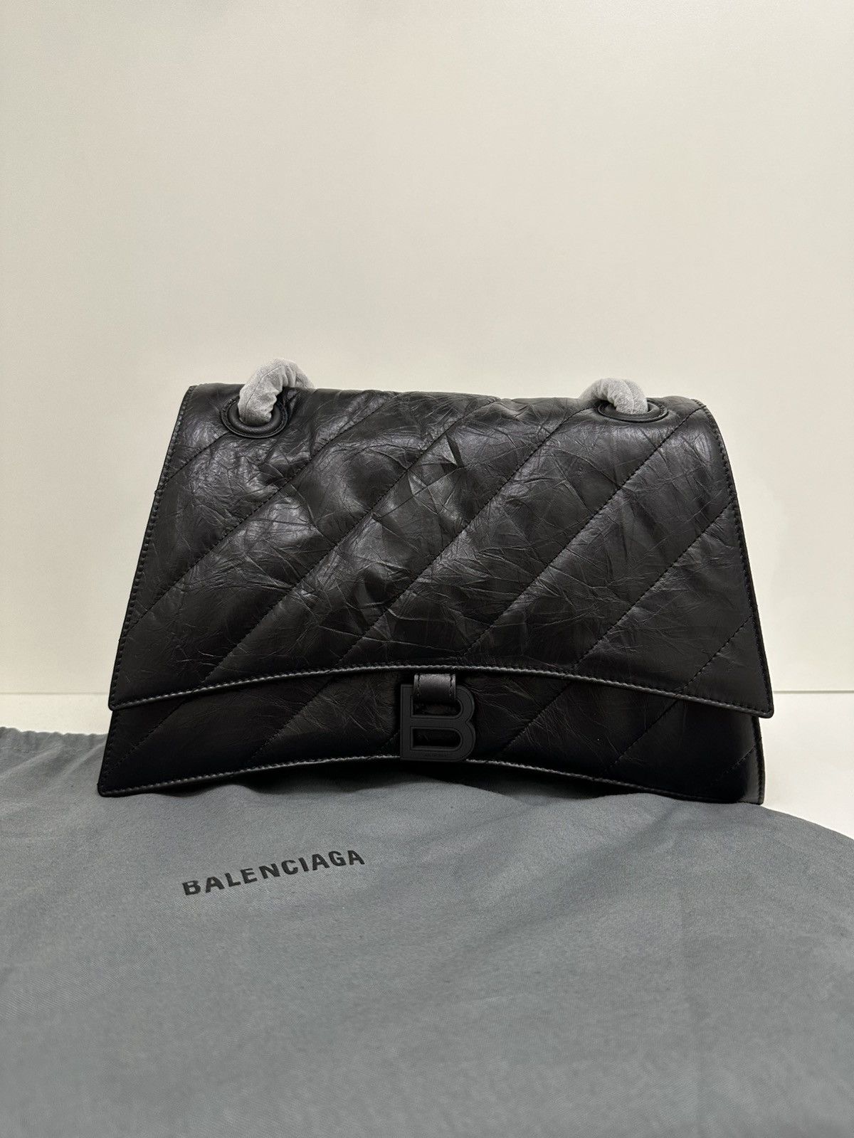 Balenciaga BALENCIAGA Crush Chain Bag Medium Size ONE SIZE - 2 Thumbnail
