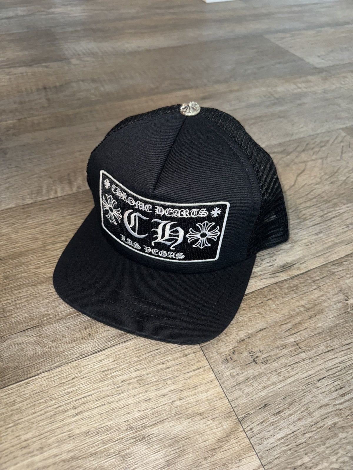 CHROME HEARTS TRUCKER HAT LAS VEGAS