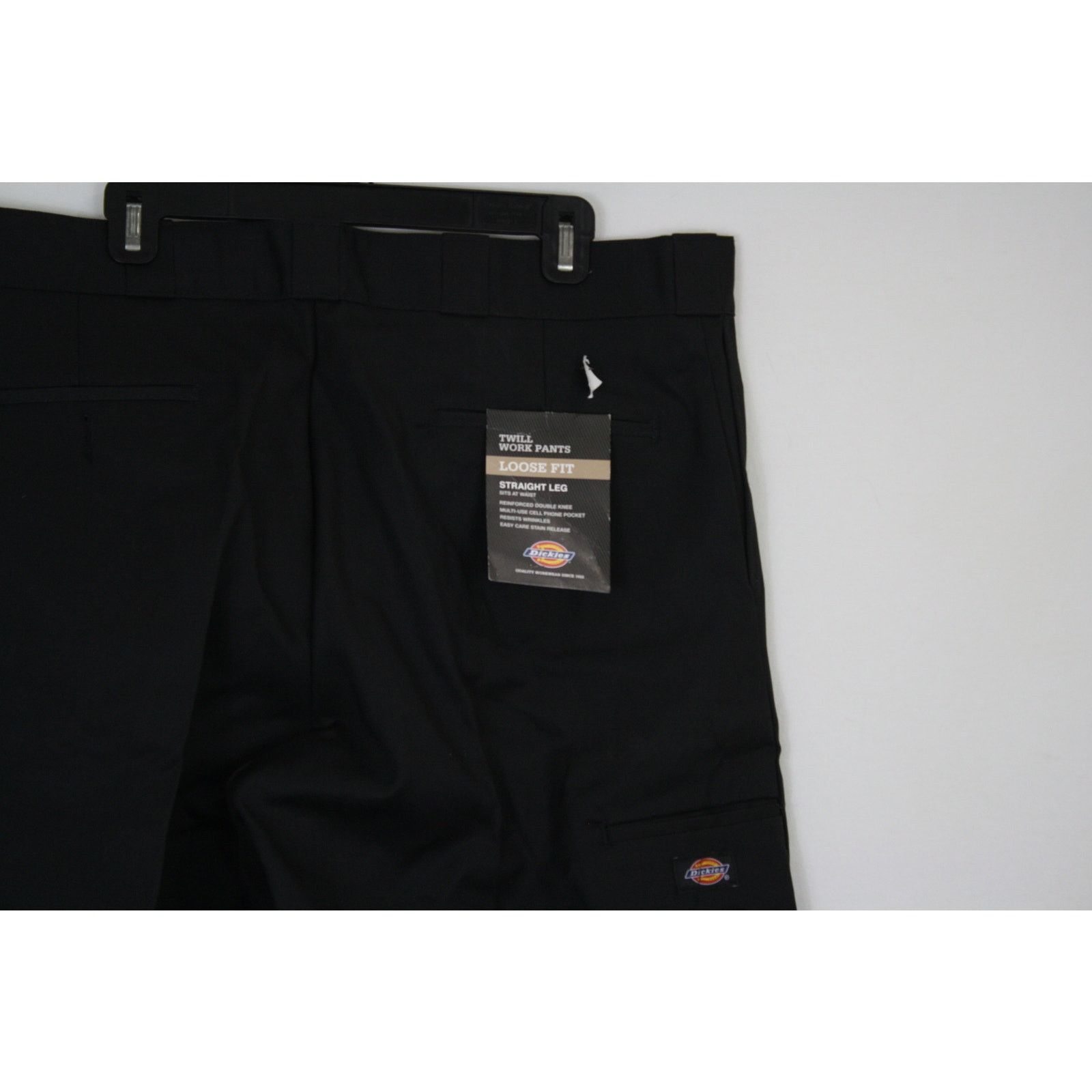 Dickies NWT Dickies 85283BK Black Double Knee Loose Fit Work Pants Size US 38 / EU 54 - 5 Thumbnail