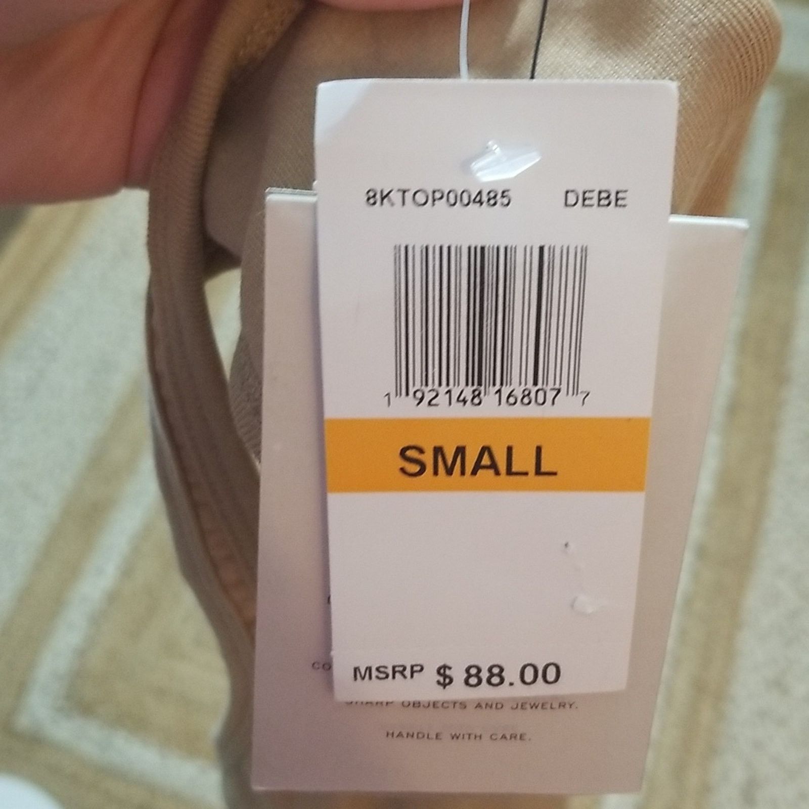 A.L.C. NWT A.L.C Tan Knit Basic Tank Top Size S / US 4 / IT 40 - 4 Thumbnail