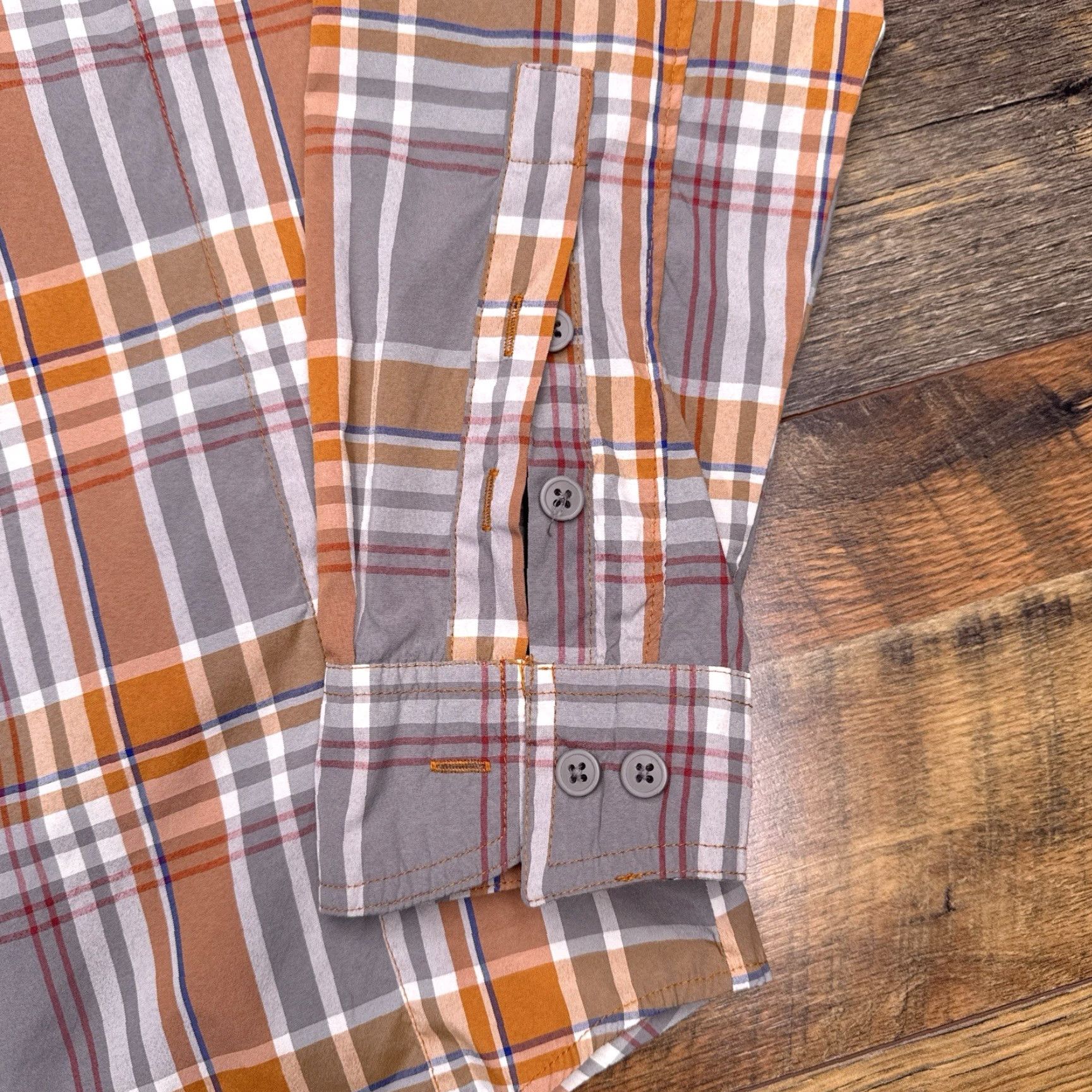Vintage Columbia Omni Shade Shirt Mens XL Orange Plaid Button-Up Size US XL / EU 56 / 4 - 7 Thumbnail