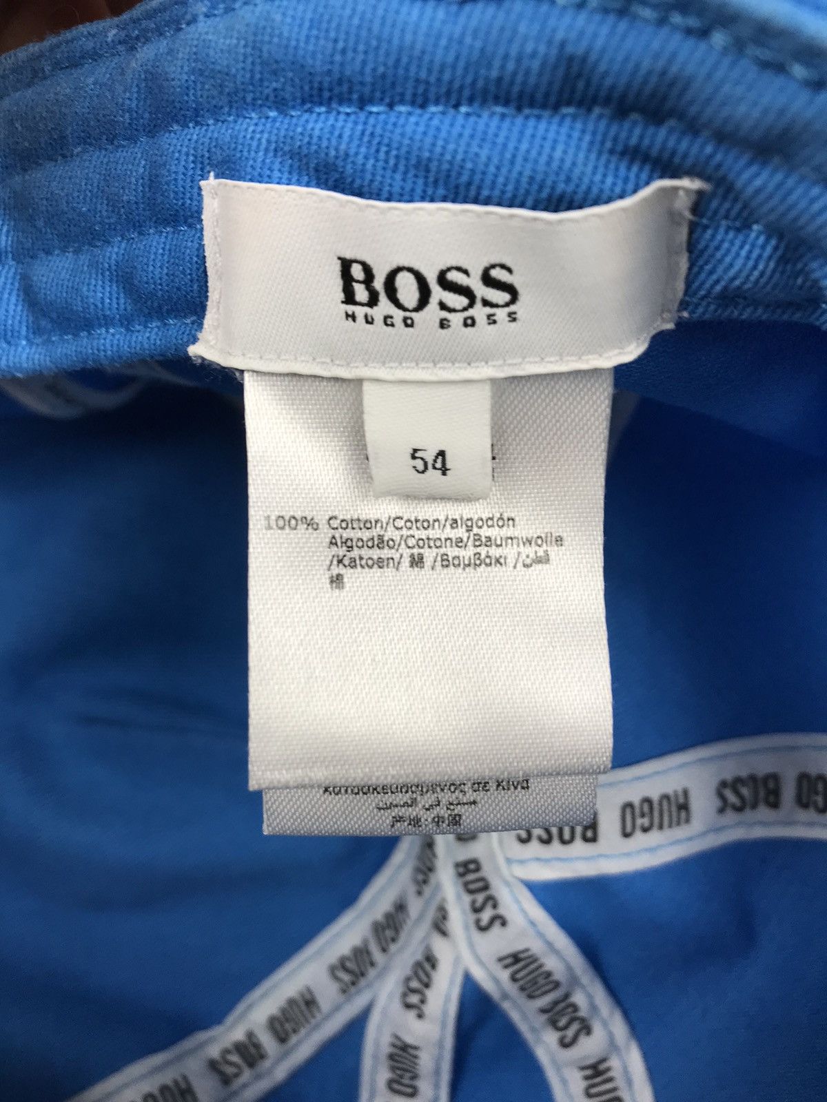 Hugo × Hugo Boss Boss Hugo Boss Cap Hat Size ONE SIZE - 9 Thumbnail
