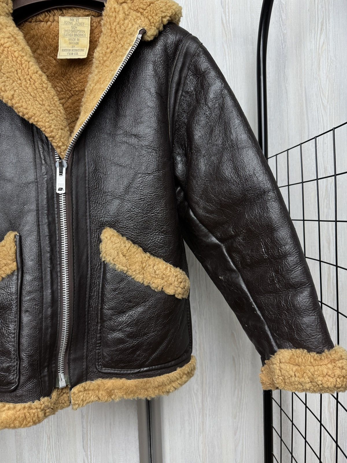 Other 60s WW2 MK VI Flying Jacket Britain Northern International Size US S / EU 44-46 / 1 - 4 Thumbnail