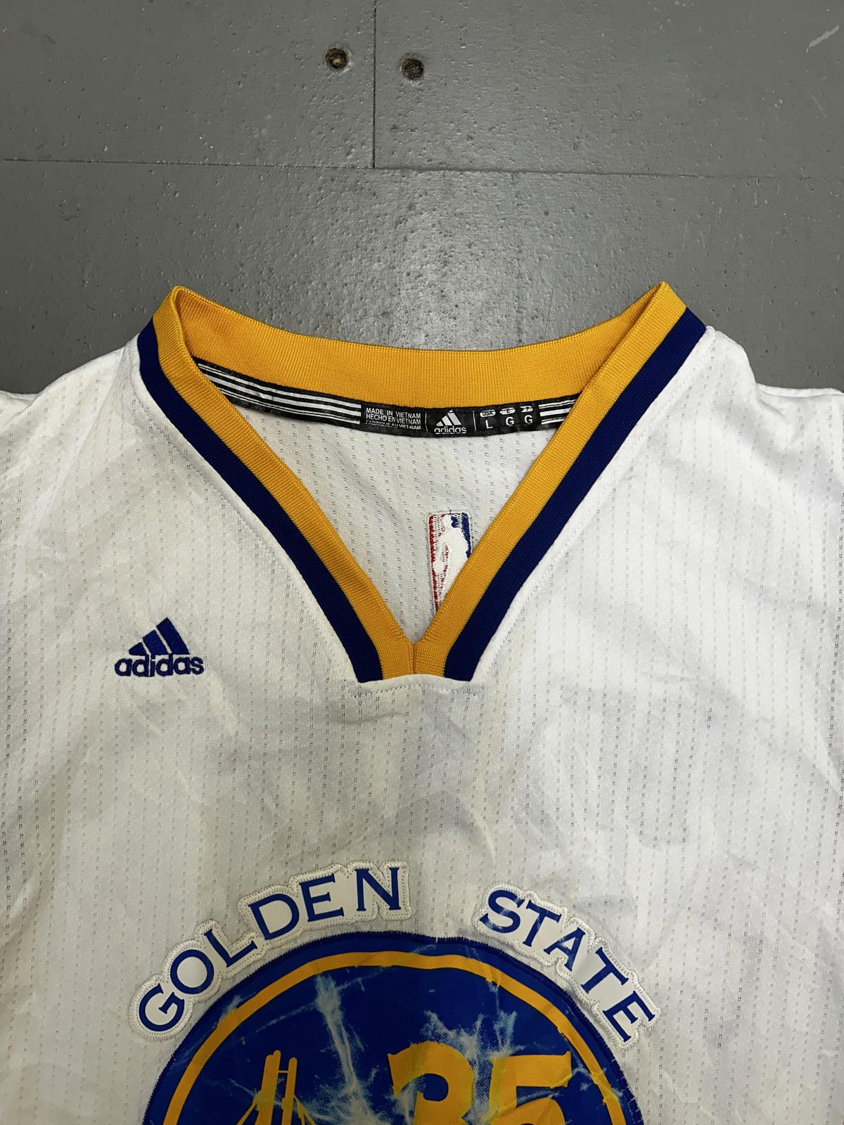 Adidas Adidas Golden State Warriors Kevin Durant Jersey - Size L Size US L / EU 52-54 / 3 - 5 Thumbnail
