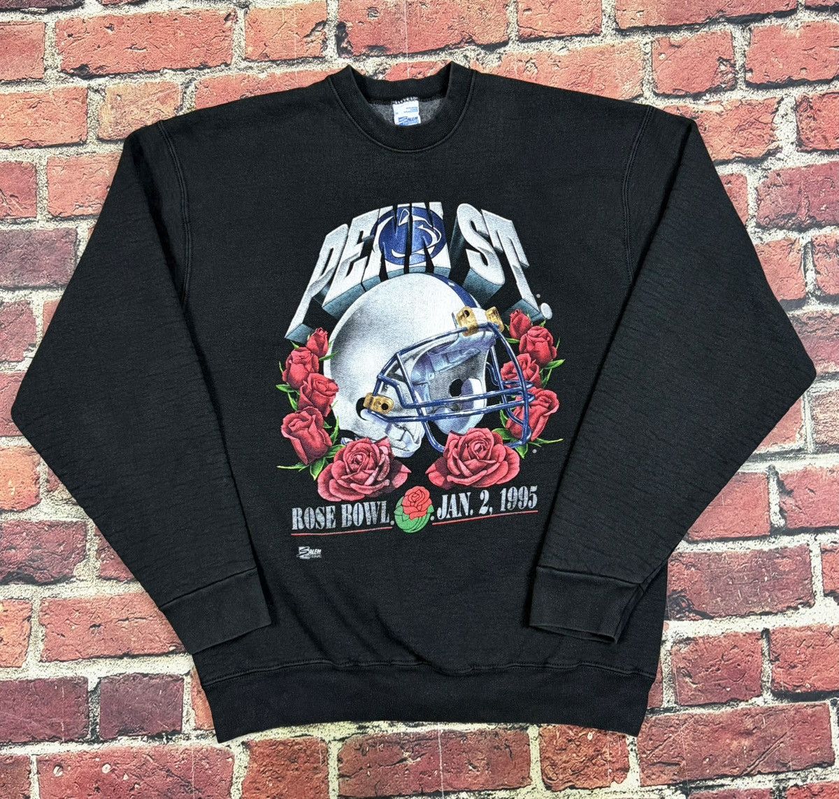 Salem Sportswear Vintage 1995 Penn State Nittany Lions Rose Bowl Sweatshirt Size US XL / EU 56 / 4 - 1 Thumbnail