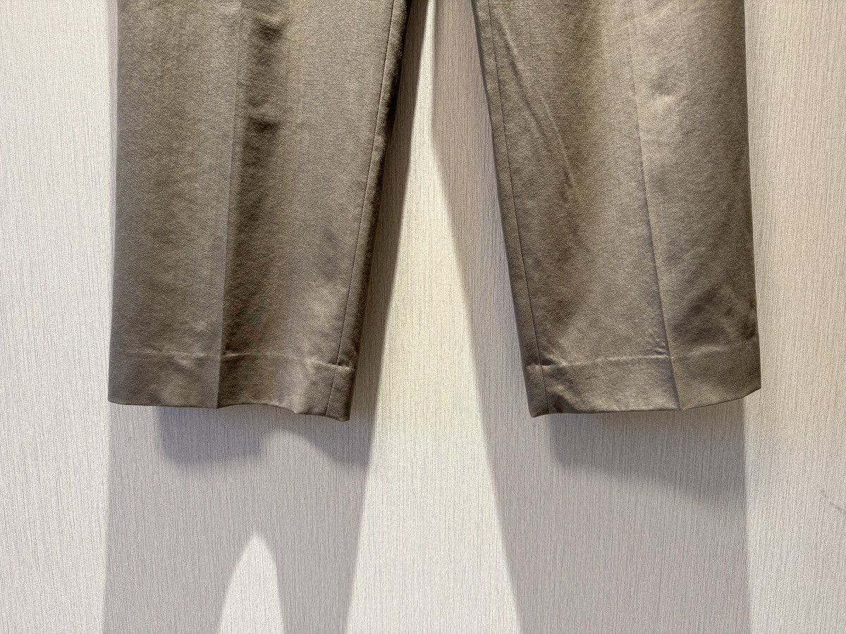 The Row The Row Mikeno Pleated Wool Pants Size US 32 / EU 48 - 11 Thumbnail