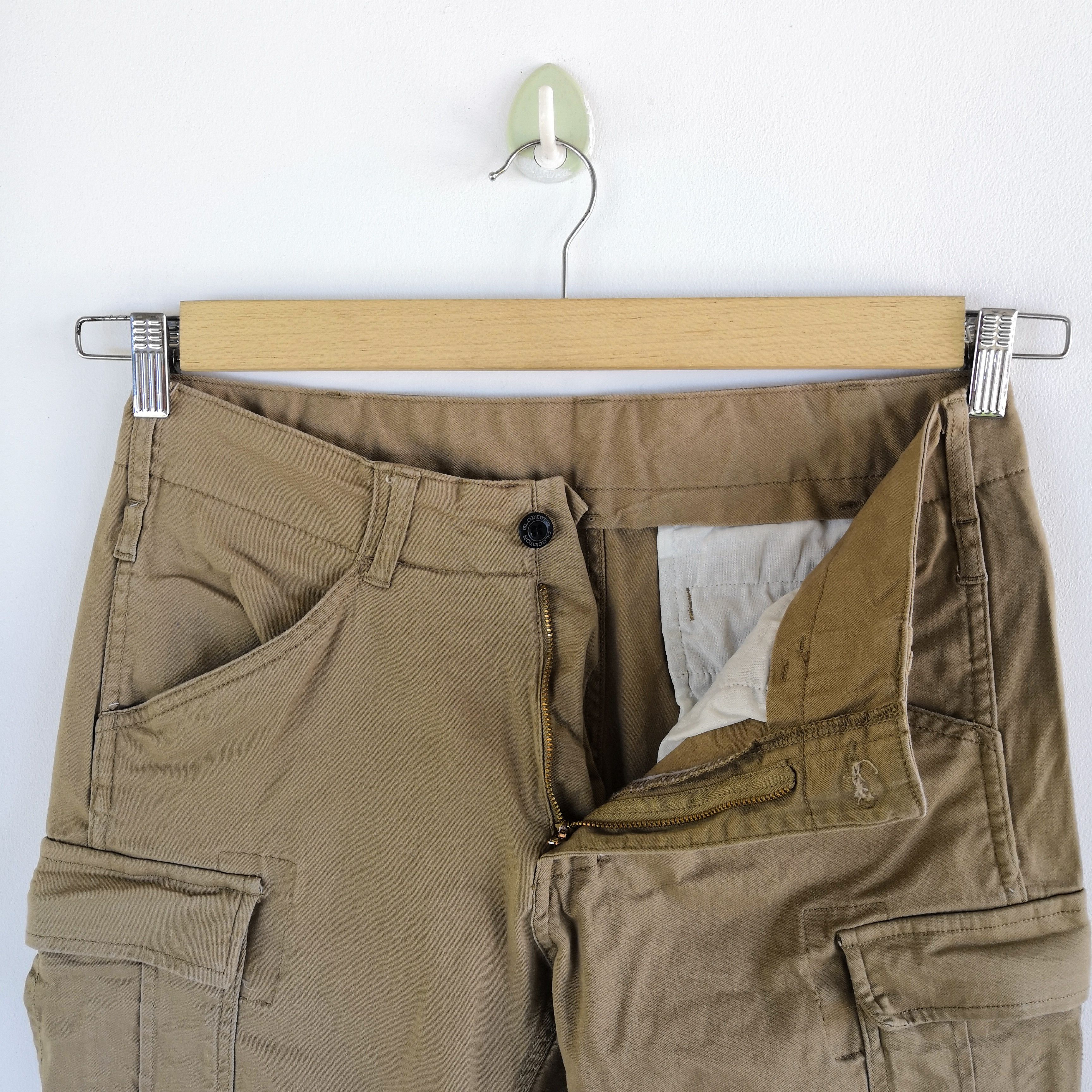Japanese Brand Gladiator Cargo Pants Japanese Utility Multipocket Trousers Size US 30 / EU 46 - 5 Thumbnail