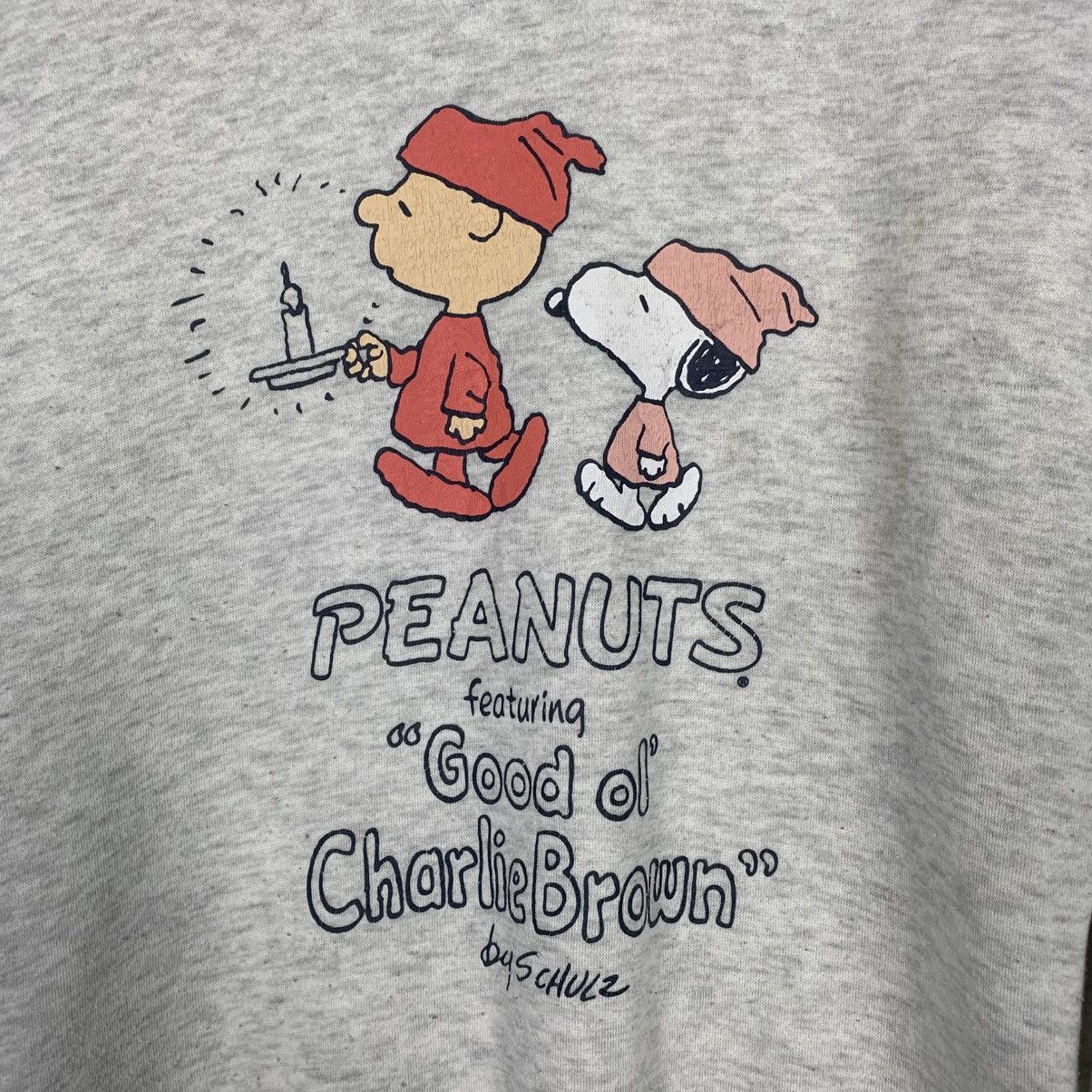 Japanese Brand Peanuts Charlie Brown Crewneck Sweatshirt Size US L / EU 52-54 / 3 - 10 Thumbnail