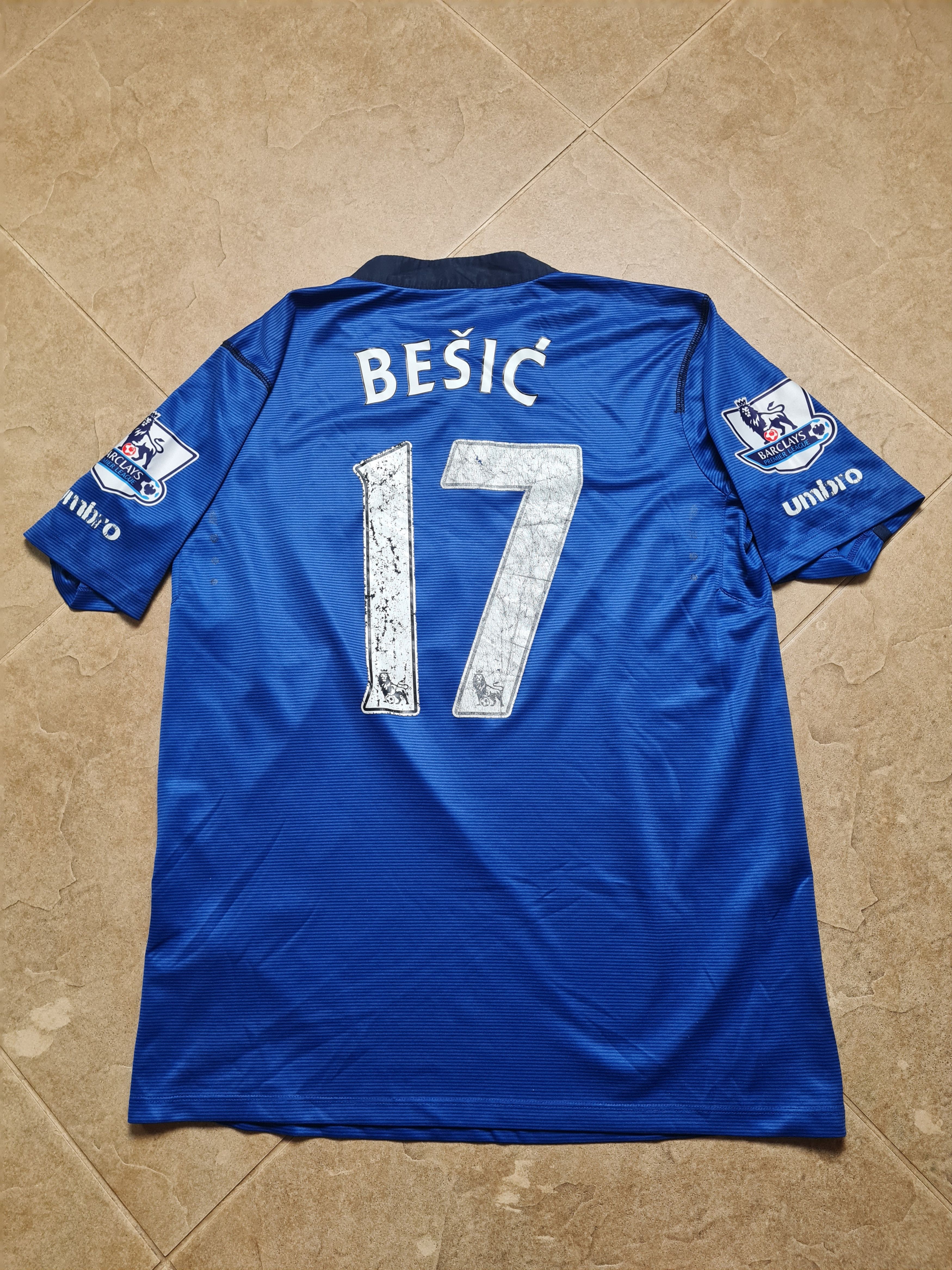 Umbro EVERTON ENGLAND 2014/2015 HOME SHIRT JERSEY #17 BESIC UMBRO Size US L / EU 52-54 / 3 - 1 Thumbnail