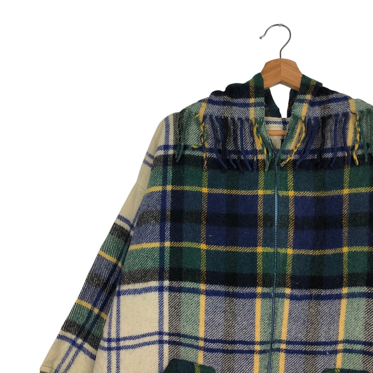 Japanese Brand × Vintage 📌Unknown Brand Cowboy Design Zipper Jacket Issey Miyake Size US M / EU 48-50 / 2 - 8 Thumbnail