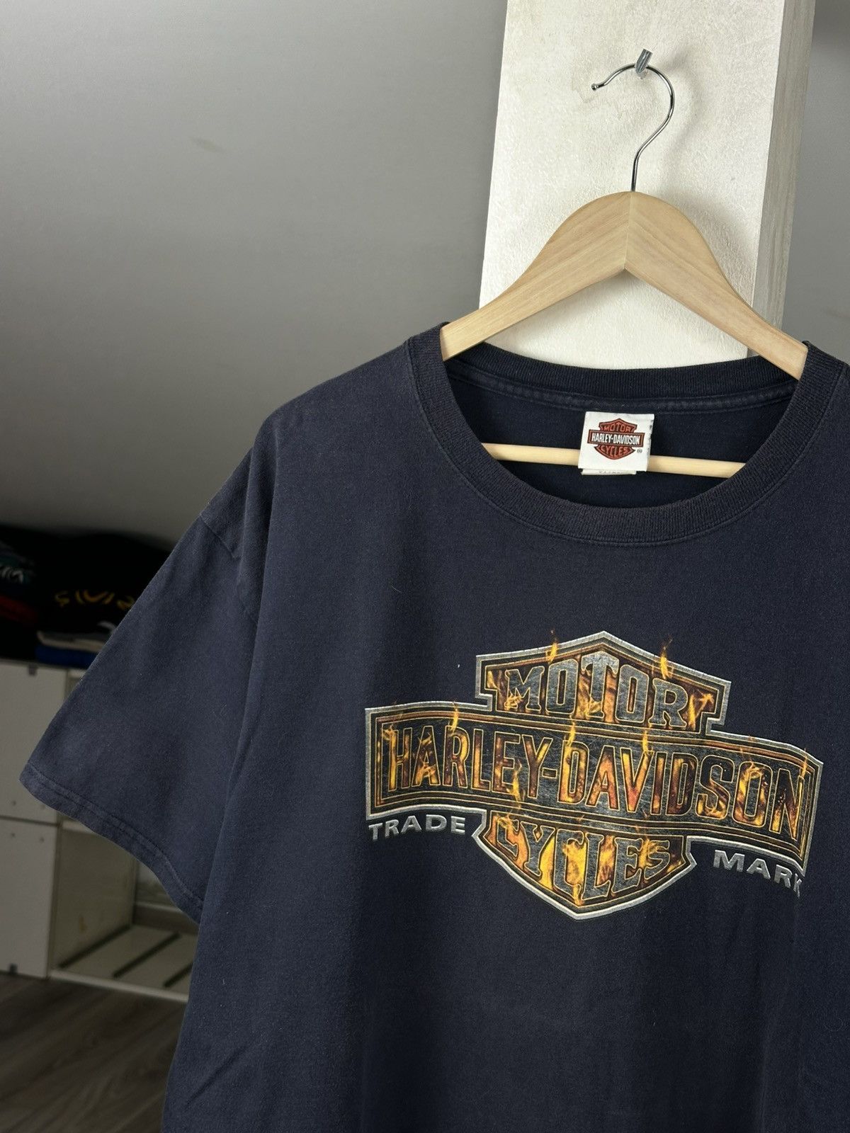 Vintage Vintage Harley Davidson Graphic Tee Size US XL / EU 56 / 4 - 3 Thumbnail