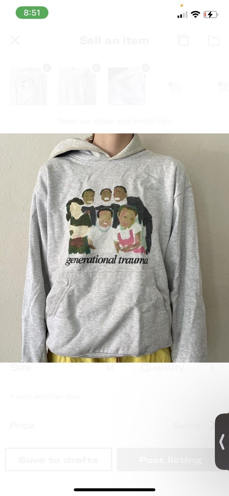 Brockhampton × Vintage Brockhampton generational trama hoodie Size US M / EU 48-50 / 2 - 1 Thumbnail