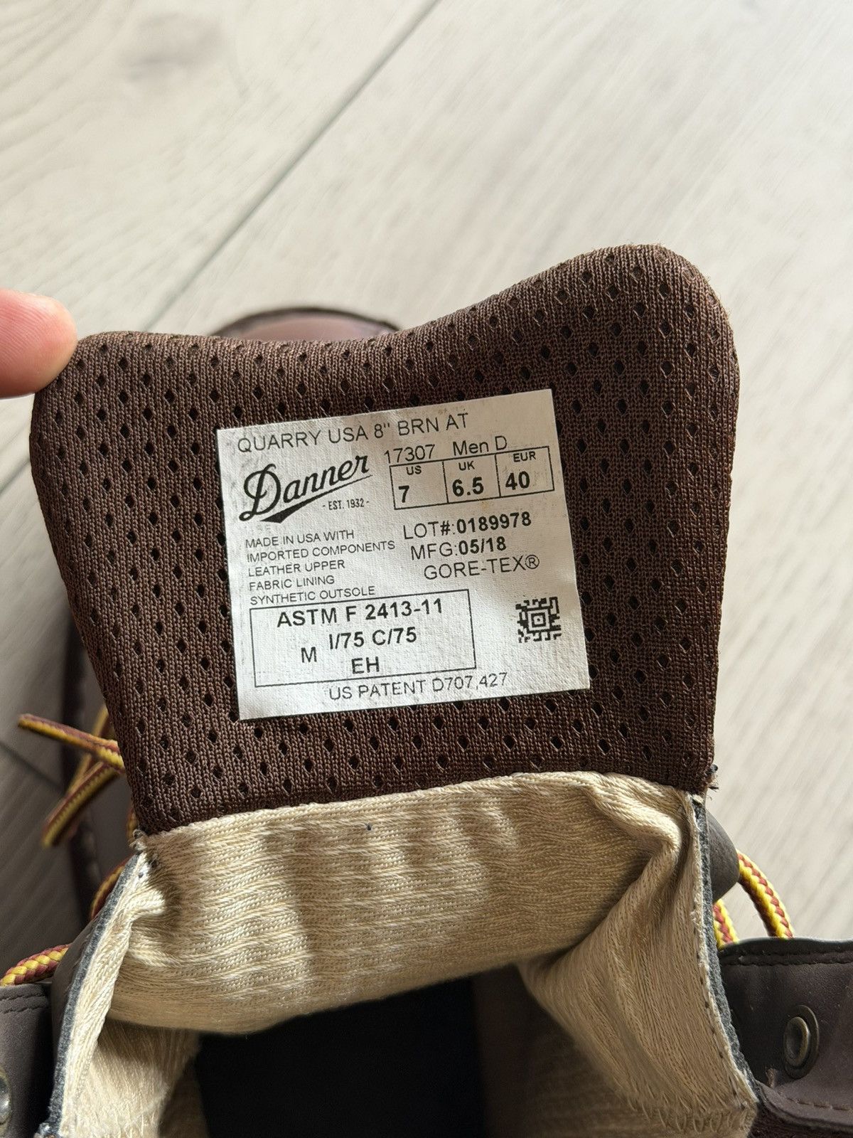 Danner Danner X Gore-Tex Leather Boots Made in USA Size US 7 / EU 40 - 12 Thumbnail