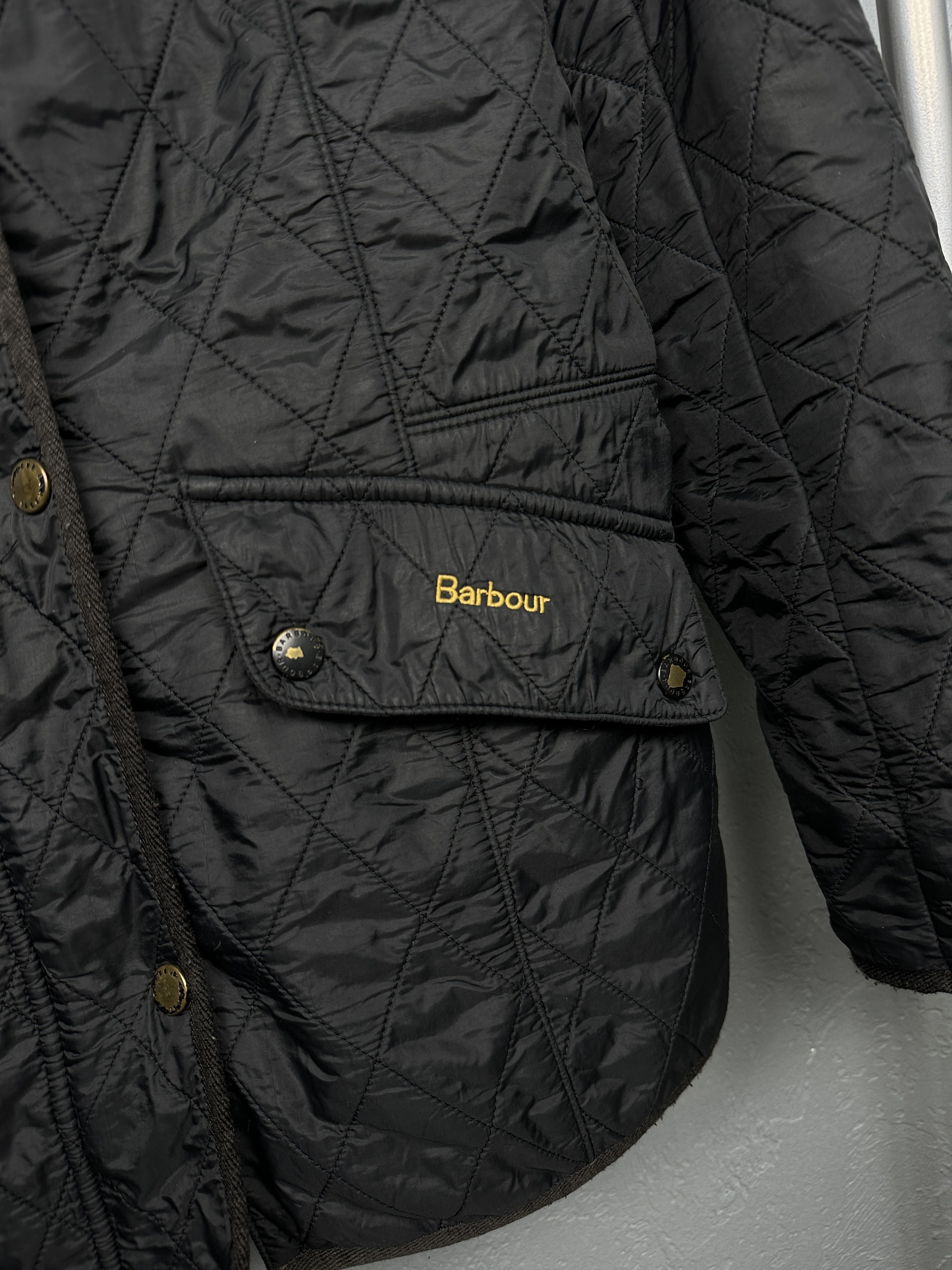 Barbour Barbour Vintage Womens Polarquilt Quilted Jacket Size L / US 10 / IT 46 - 3 Thumbnail
