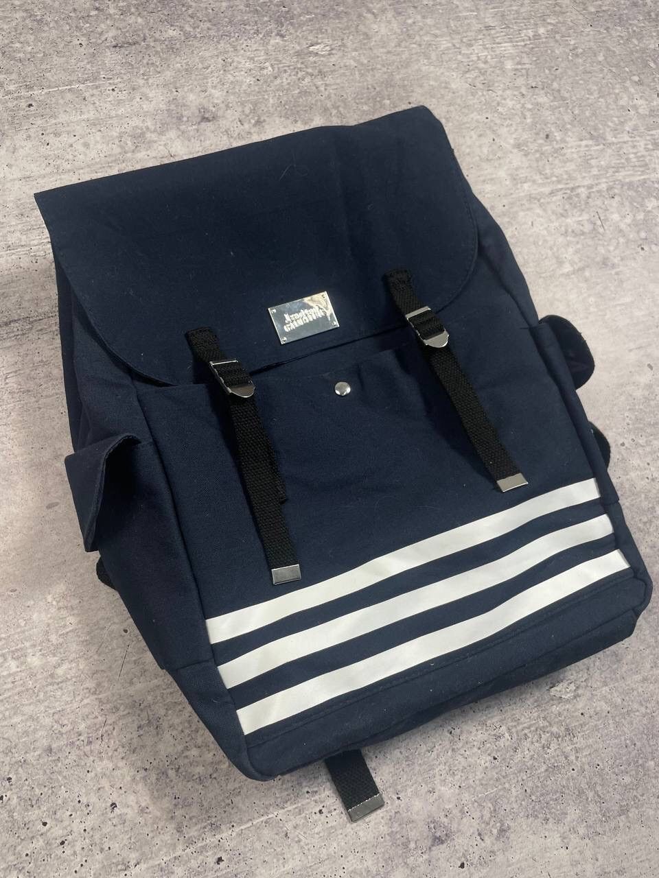 Jean Paul Gaultier Vintage Jean Paul Gaultier Stripped Bag Backpack Y2K Size ONE SIZE - 2 Thumbnail
