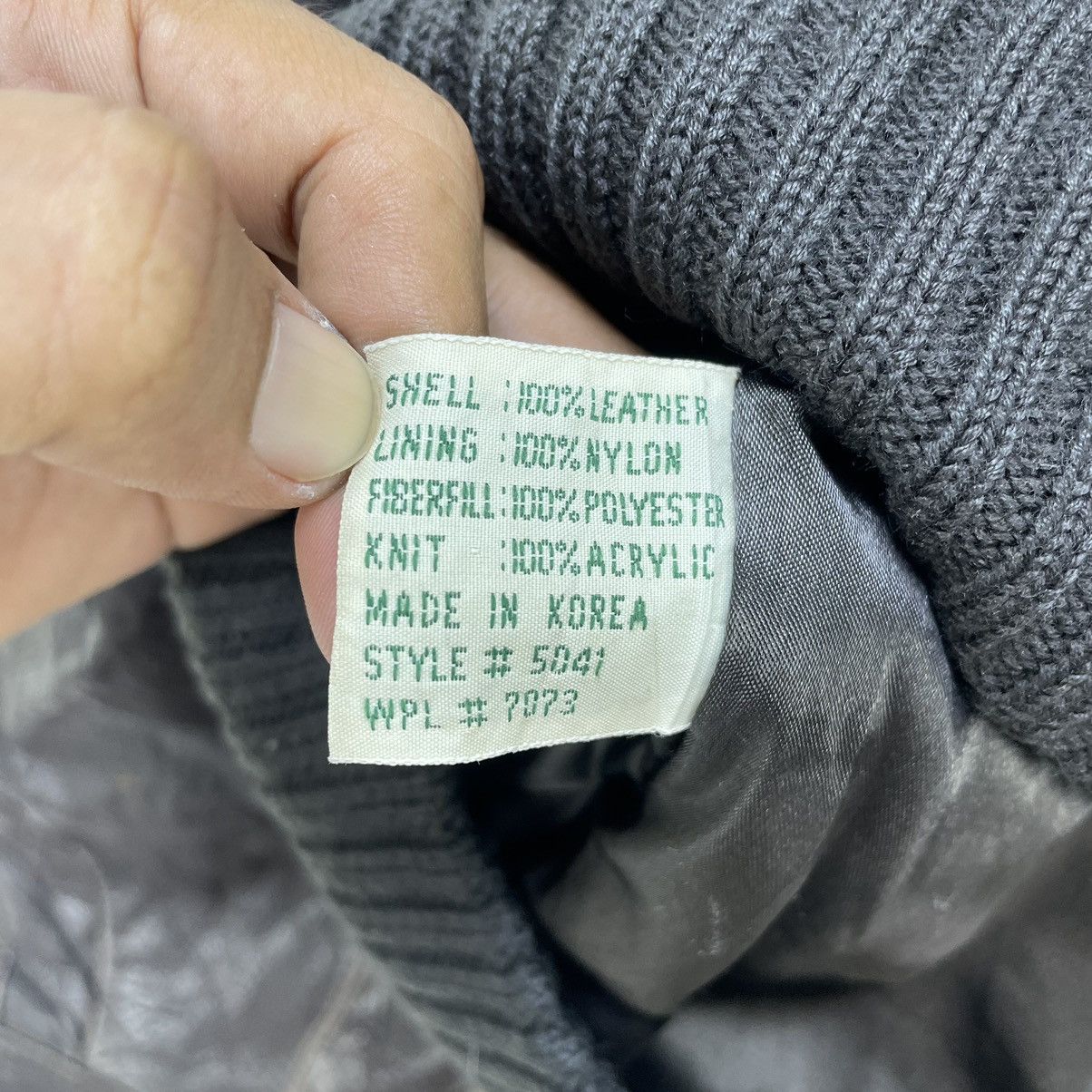 Sears 🗣️Vintage 90s Sears Leather Jacket Size US M / EU 48-50 / 2 - 11 Thumbnail