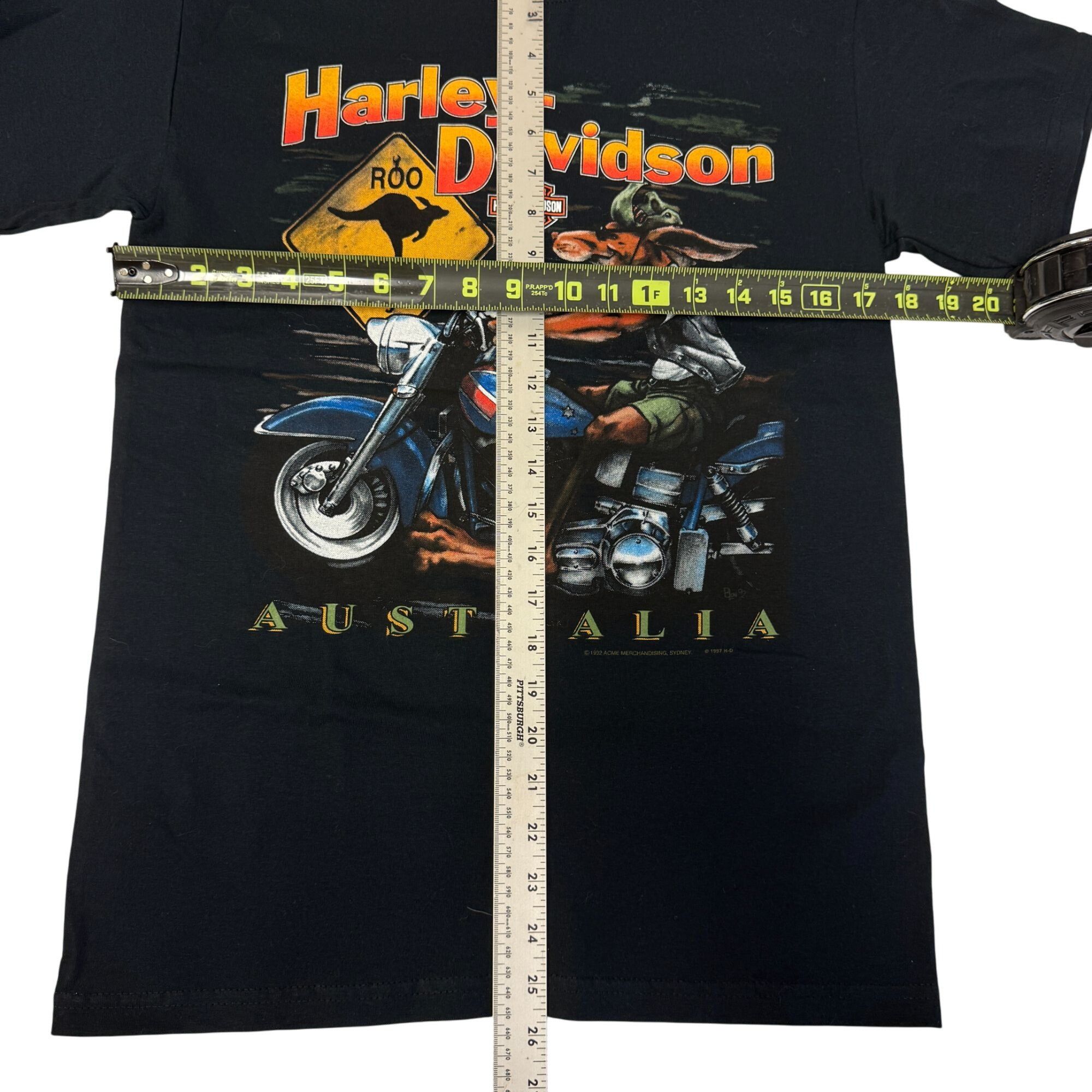 Harley Davidson 90’s Motorcycle 1992 ROO Country Australia CRUZIN KANGAROO T Size US S / EU 44-46 / 1 - 7 Thumbnail