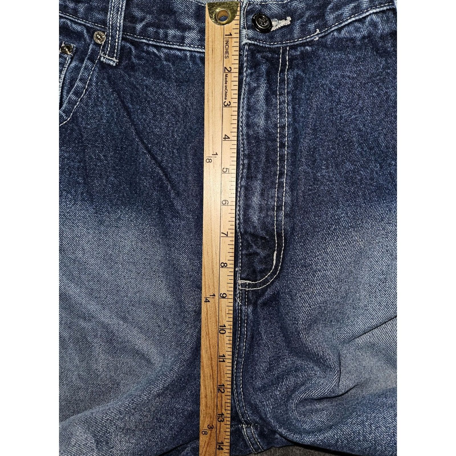 Vintage VINTAGE Joker Bermuda Shorts Mens 38 Blue Denim Baggy Hip Hop Relaxed Size US 38 / EU 54 - 5 Thumbnail